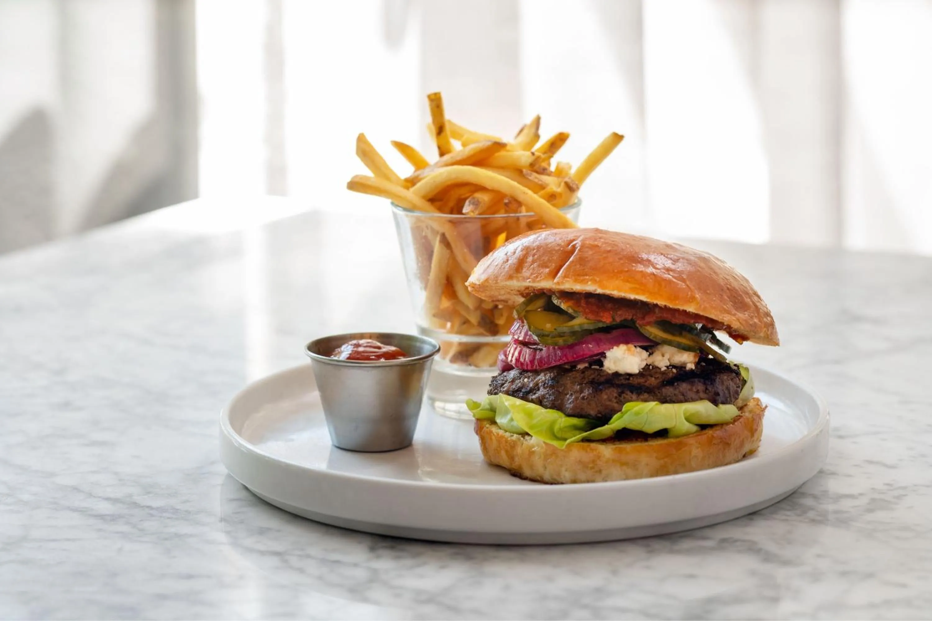 Restaurant/places to eat in San Jose Marriott