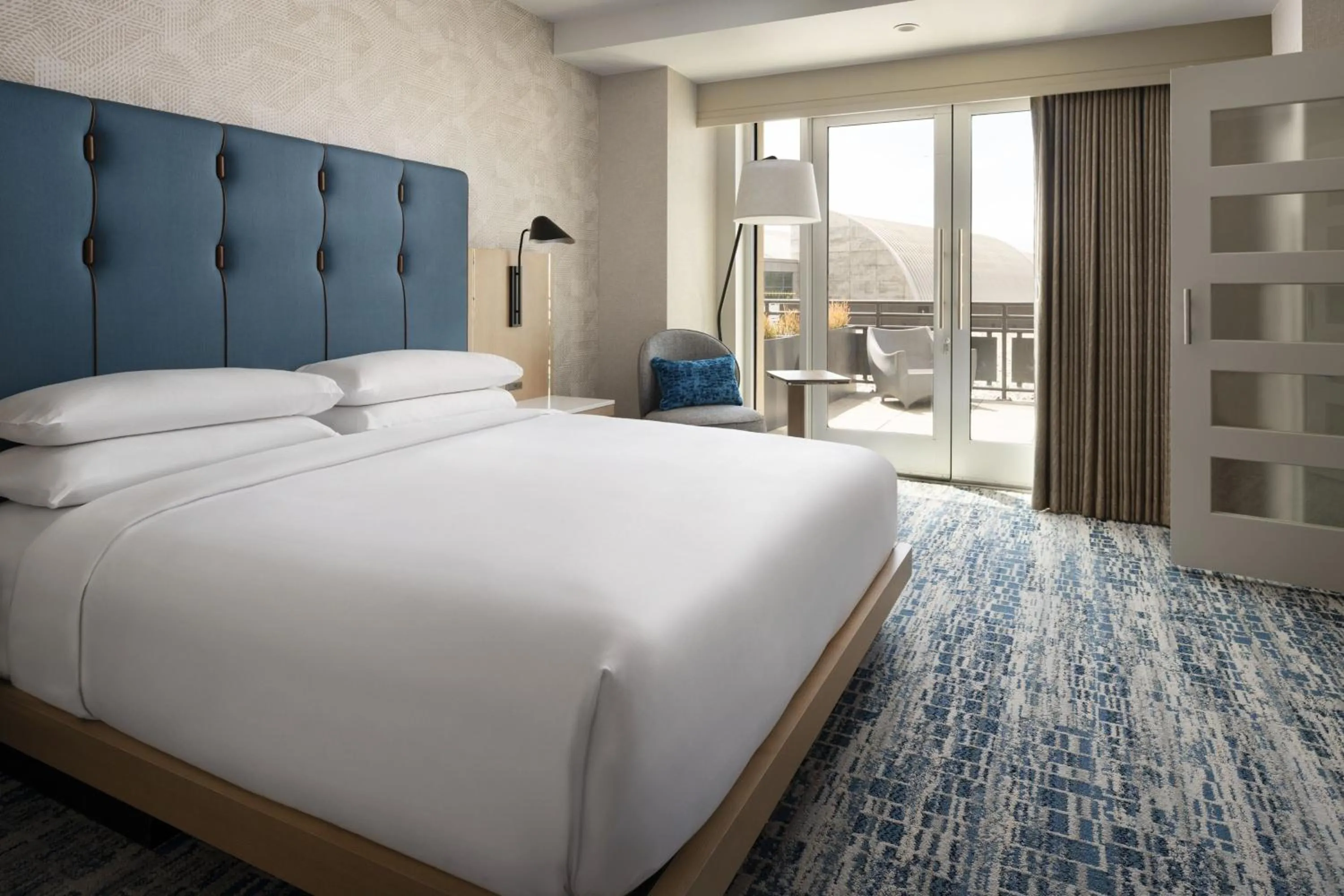 Bedroom, Bed in San Jose Marriott