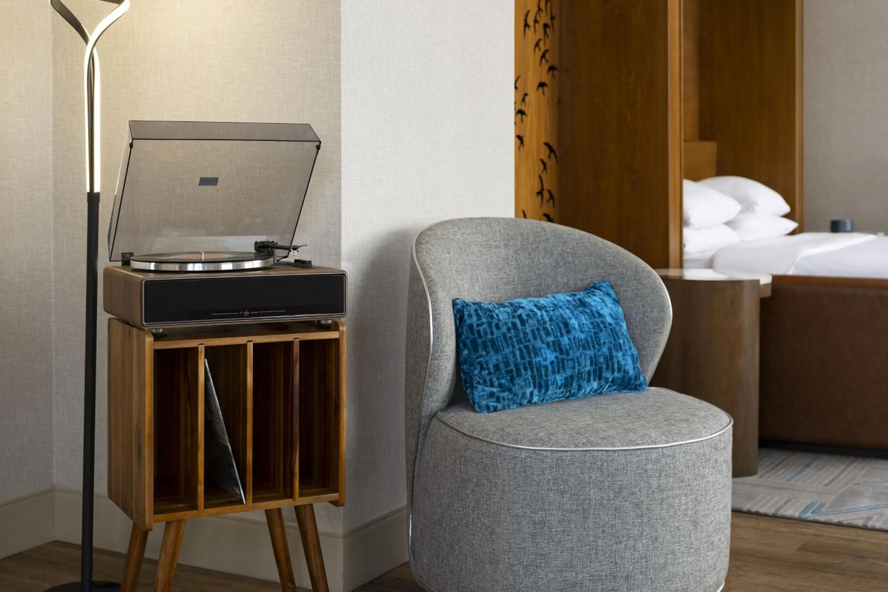 Photo of the whole room in San Jose Marriott