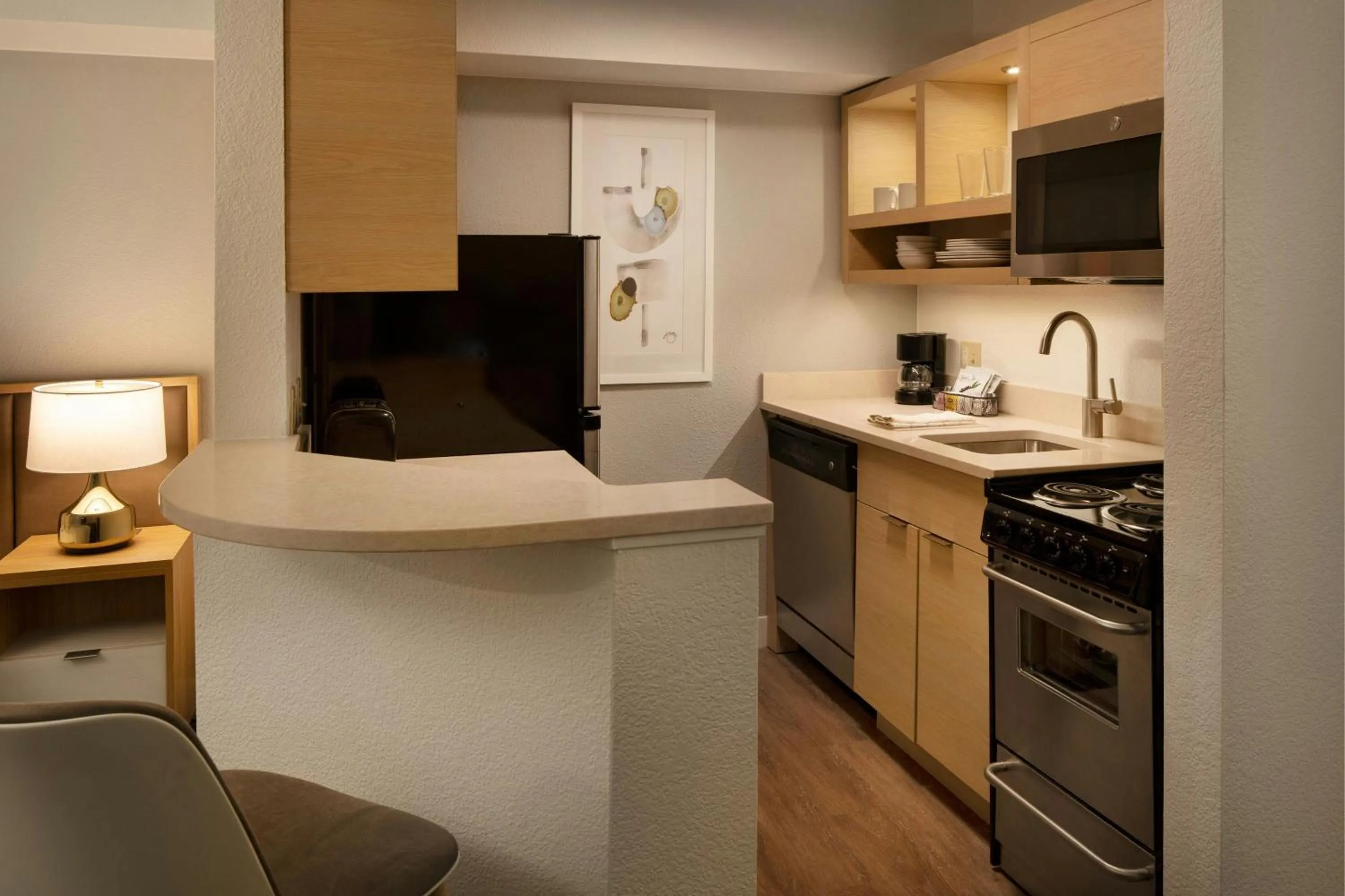 Kitchen or kitchenette in TownePlace Suites Milpitas Silicon Valley