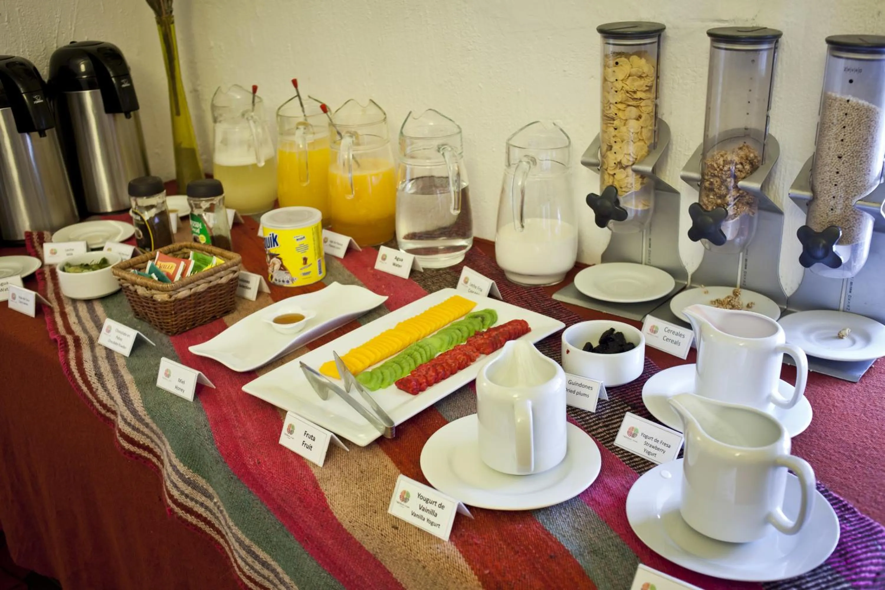 Buffet breakfast in Tierra Viva Cusco Saphi Hotel