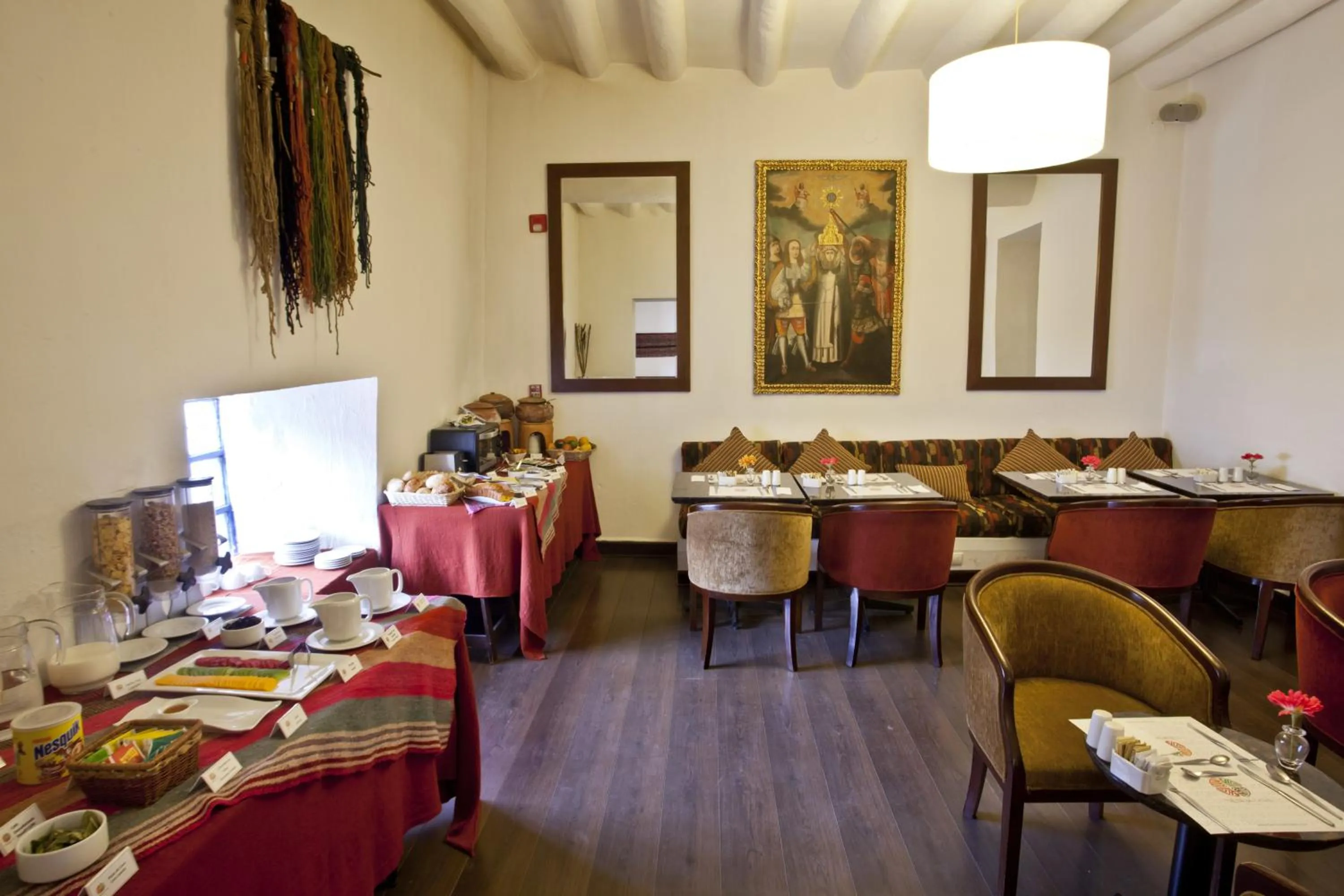 Buffet breakfast in Tierra Viva Cusco Saphi Hotel