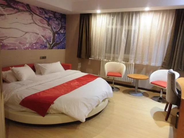 Bed in Thank Inn Plus Hotel Shandong Jining Zhoucheng Yishan South Road