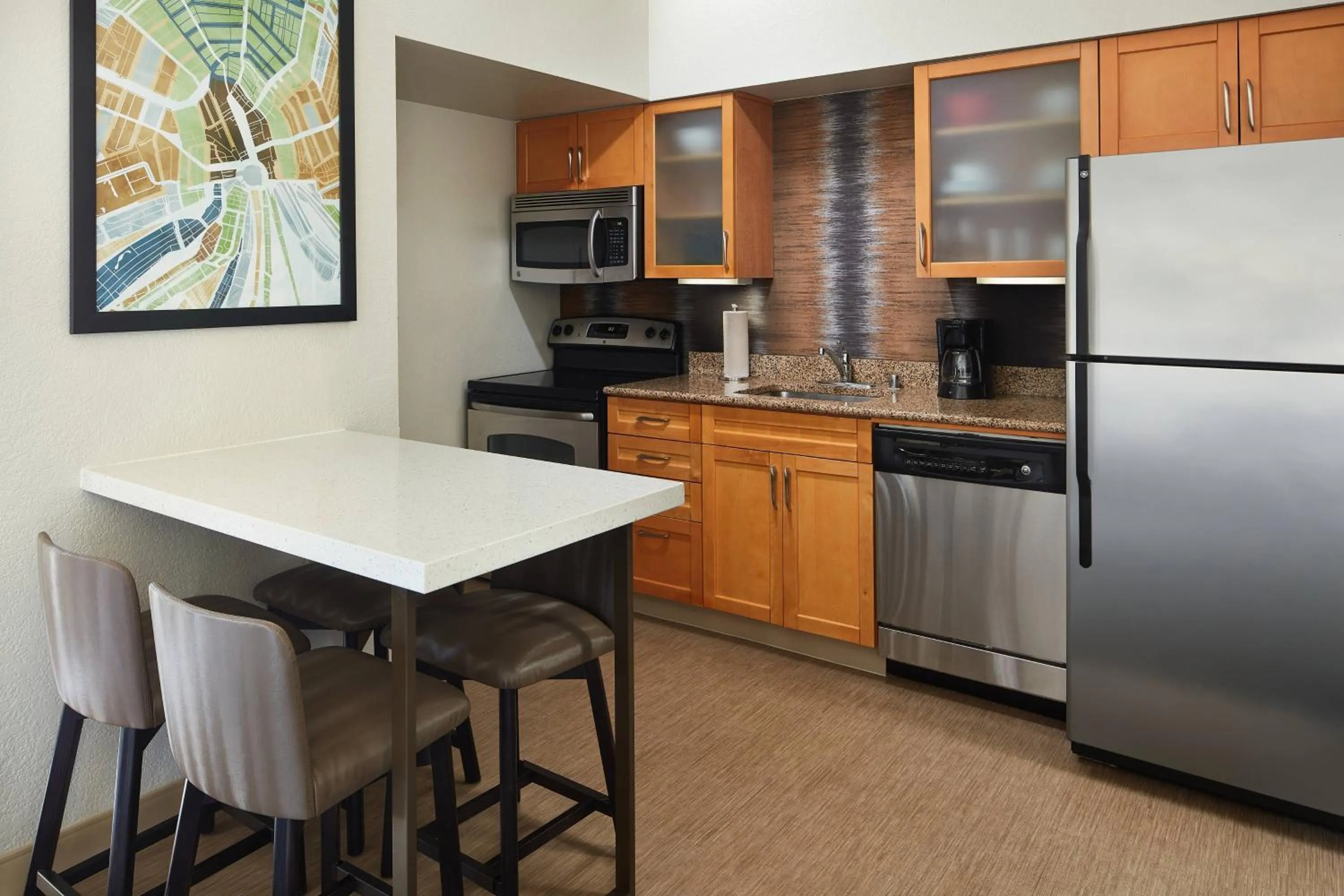 Kitchen or kitchenette in Residence Inn Irvine Spectrum