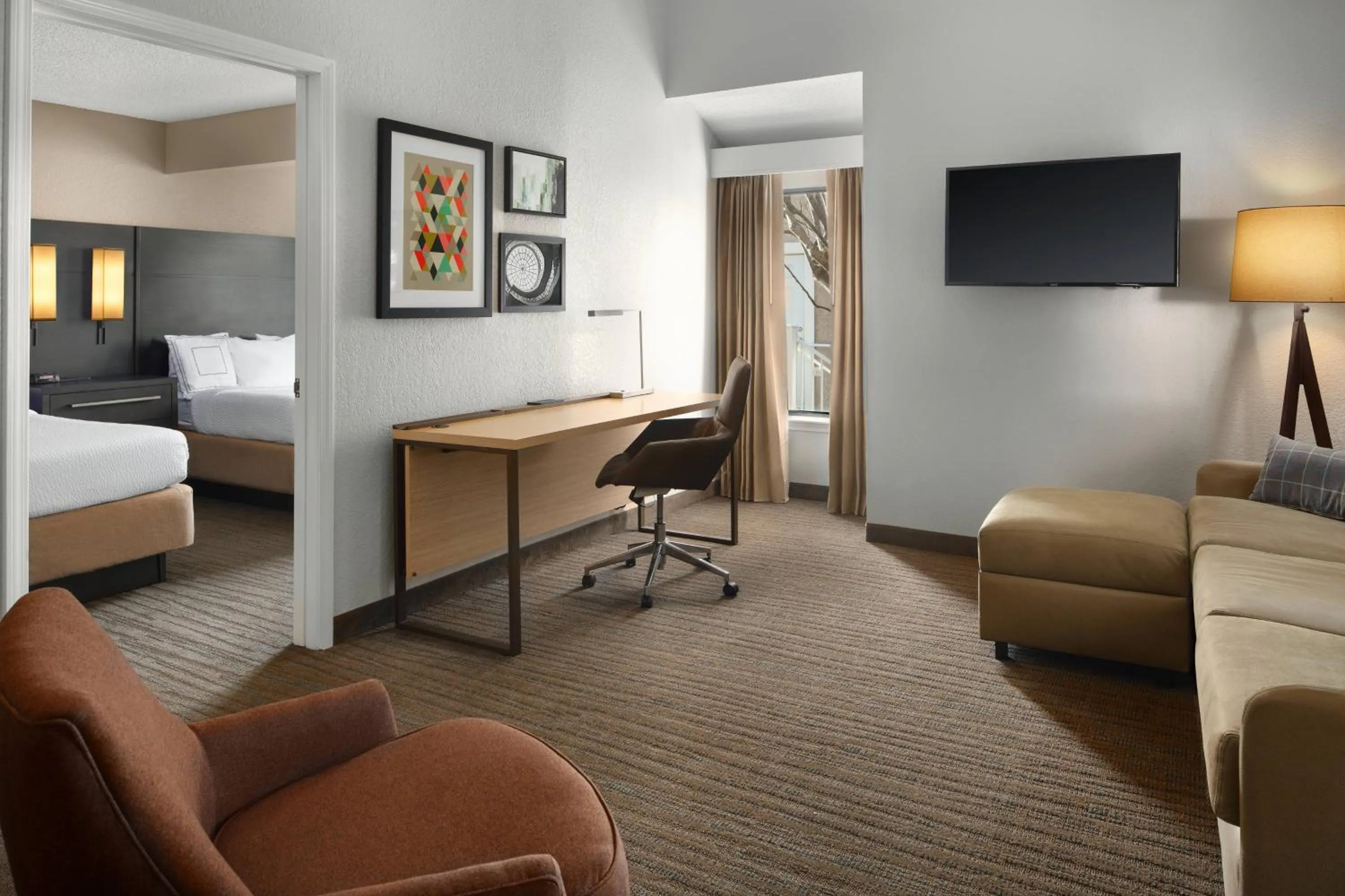 Bedroom, Bed in Residence Inn Irvine Spectrum