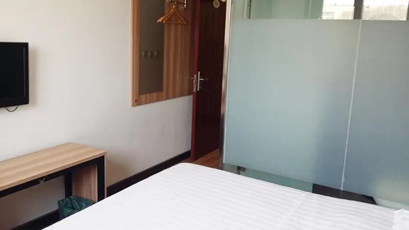 Bed in Thank Inn Chain Hotel Tianjin Jixian Zhongchang Road