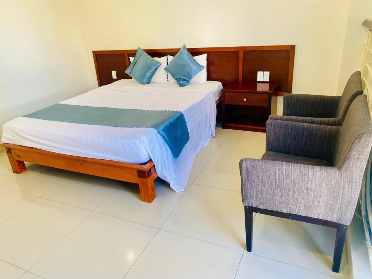 Bed in The Coast Hotel Vung Tau