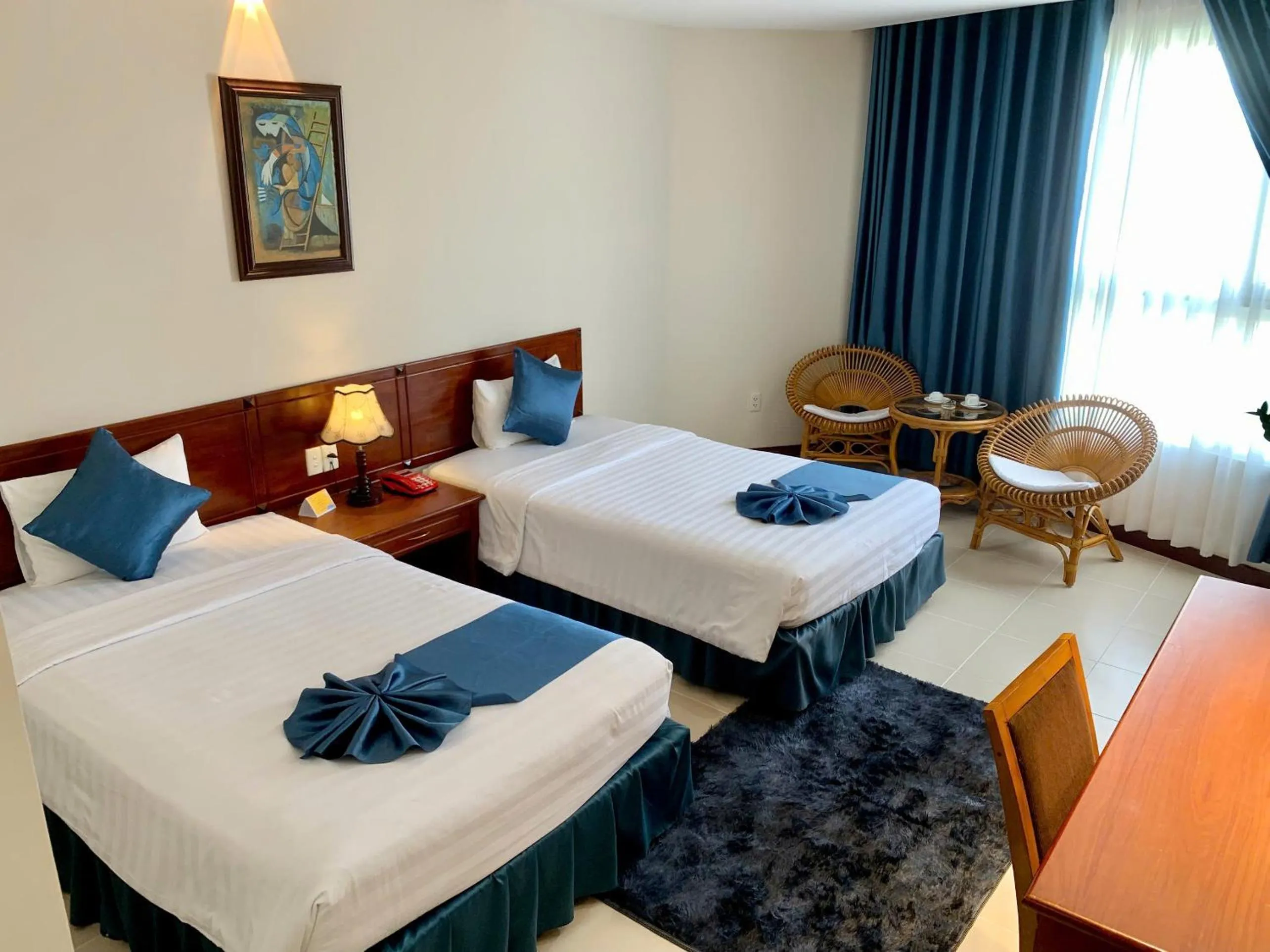 Bed in The Coast Hotel Vung Tau