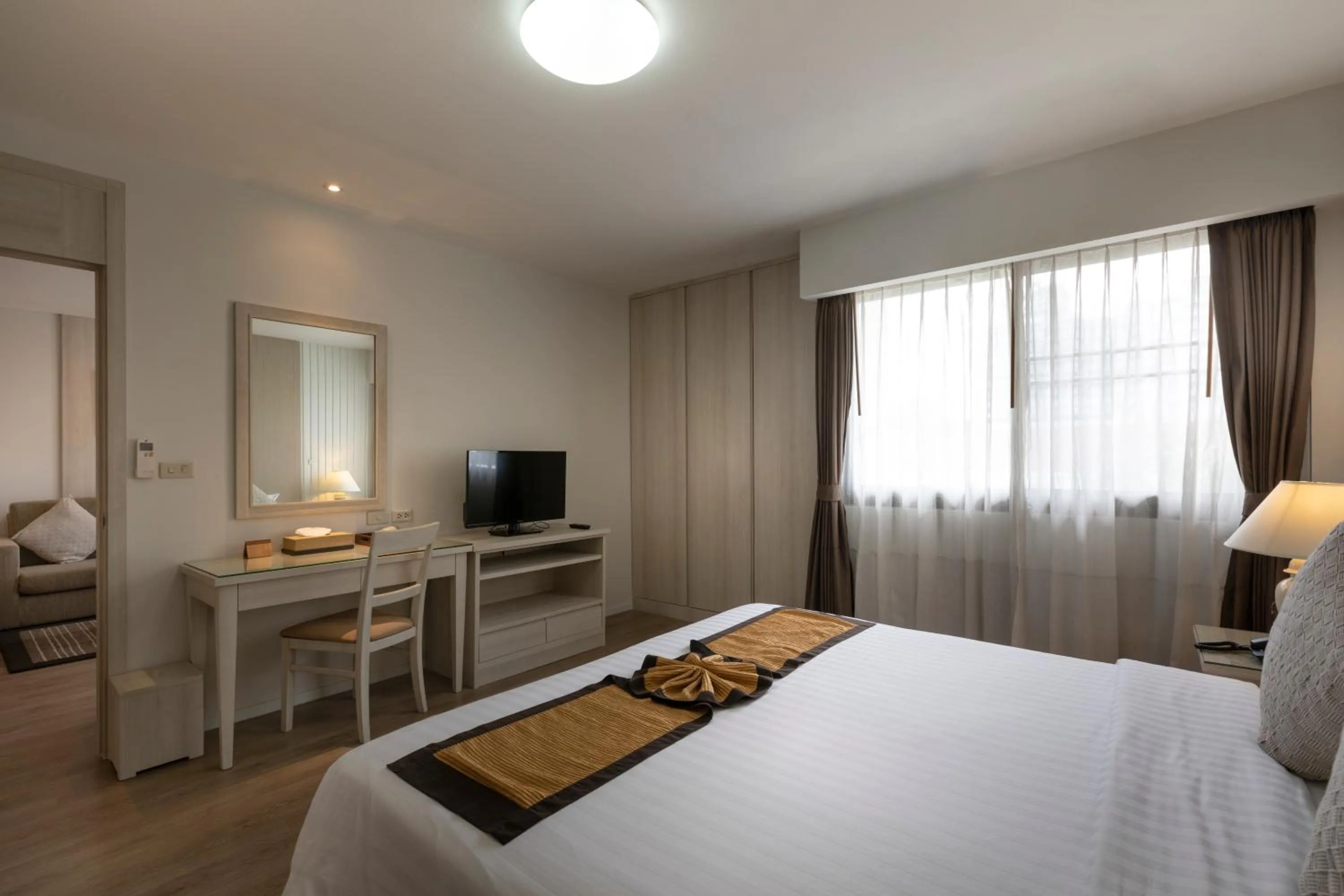 Bedroom, Bed in Kantary Bay Hotel And Serviced Apartments Sriracha