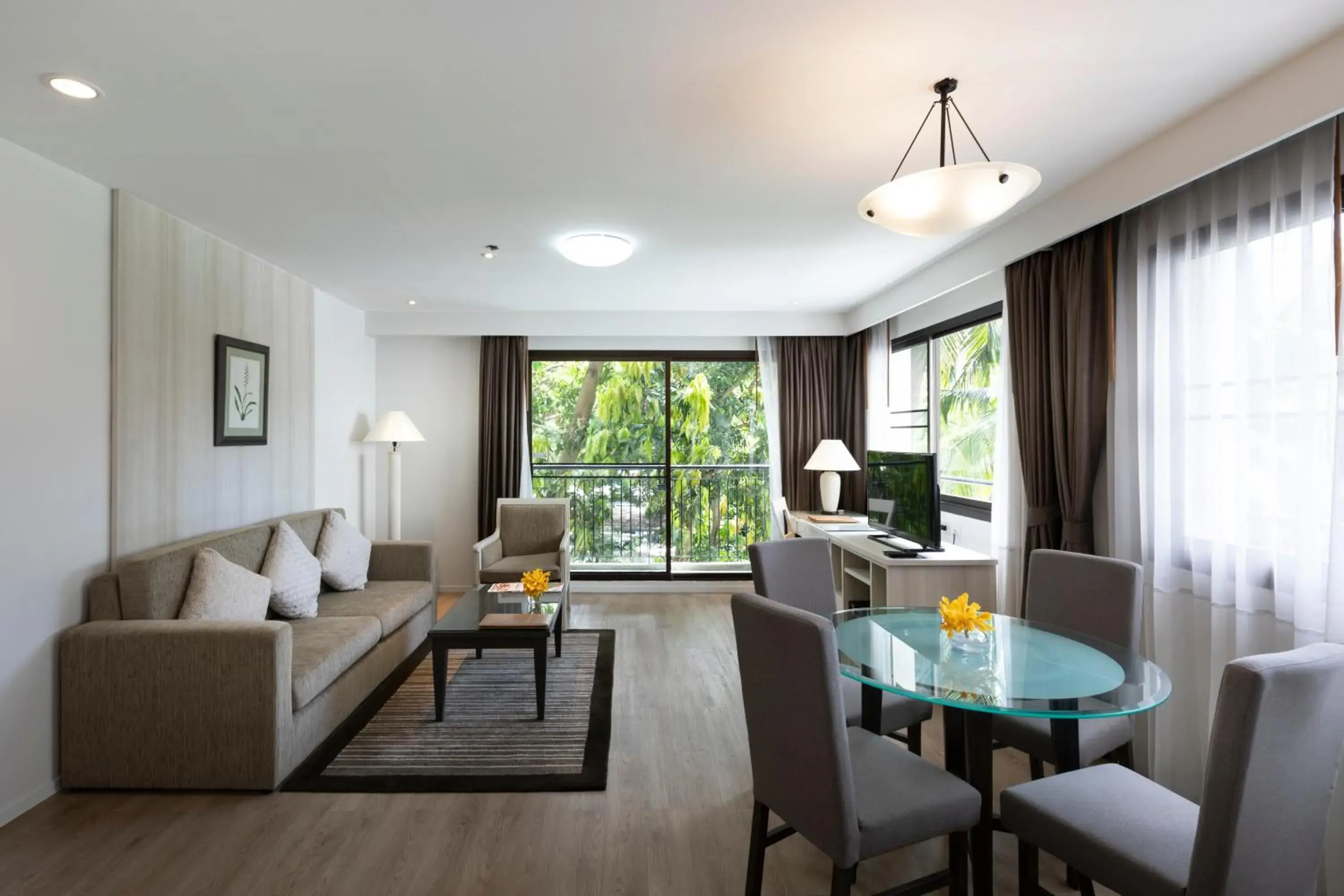 Living room in Kantary Bay Hotel And Serviced Apartments Sriracha Living room in Kantary Bay Hotel And Serviced Apartments Sriracha