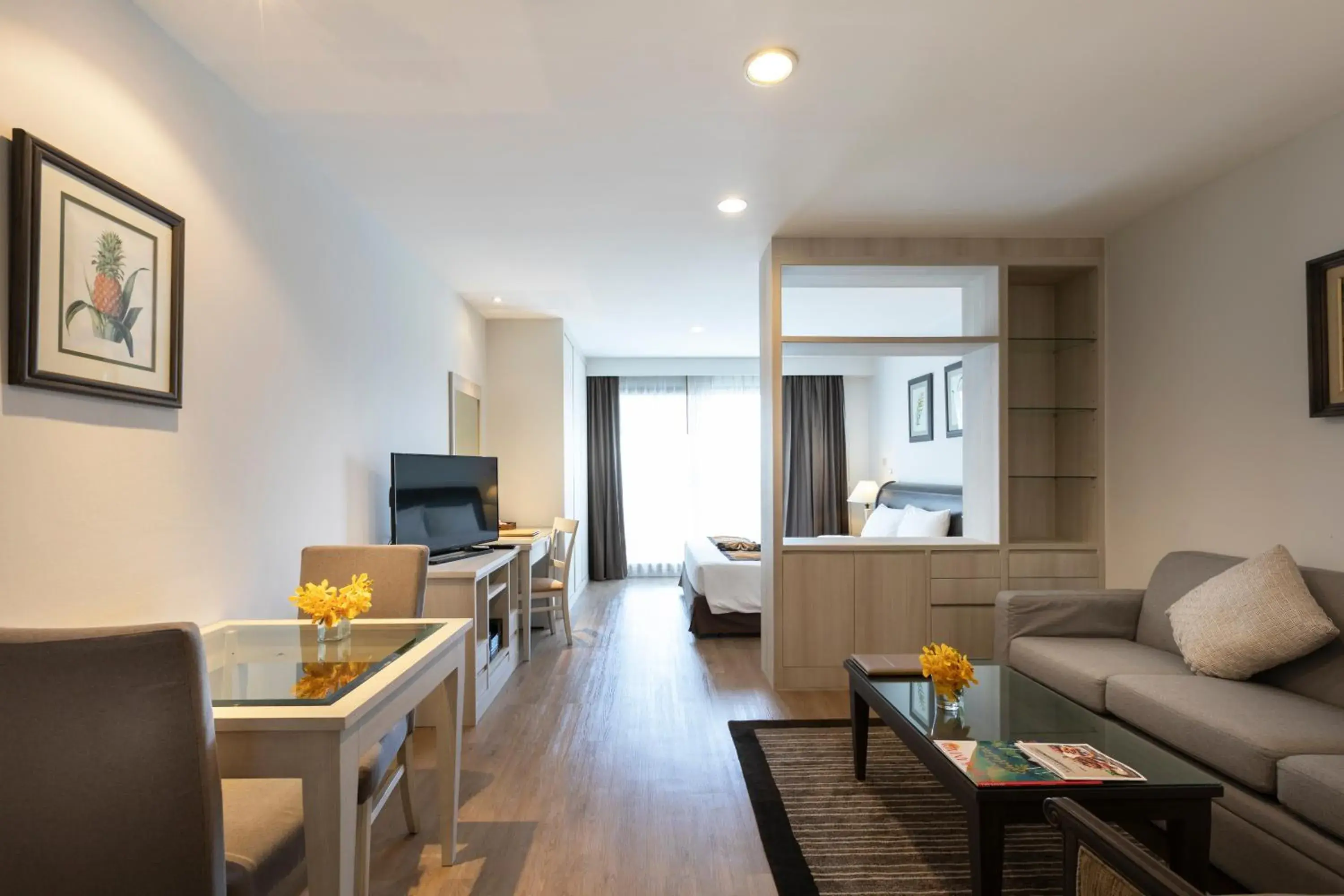 Living room in Kantary Bay Hotel And Serviced Apartments Sriracha Living room in Kantary Bay Hotel And Serviced Apartments Sriracha