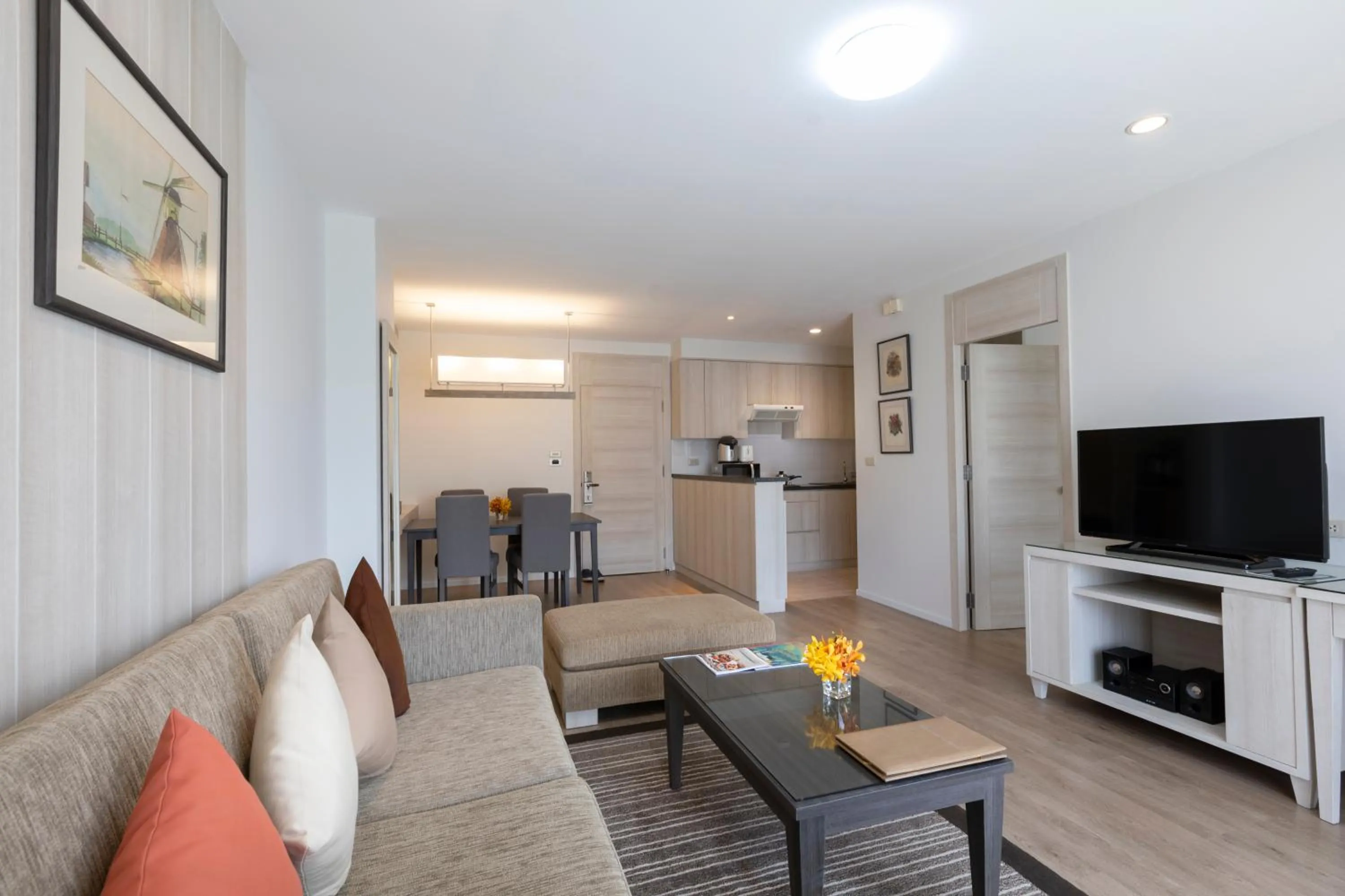 Living room in Kantary Bay Hotel And Serviced Apartments Sriracha