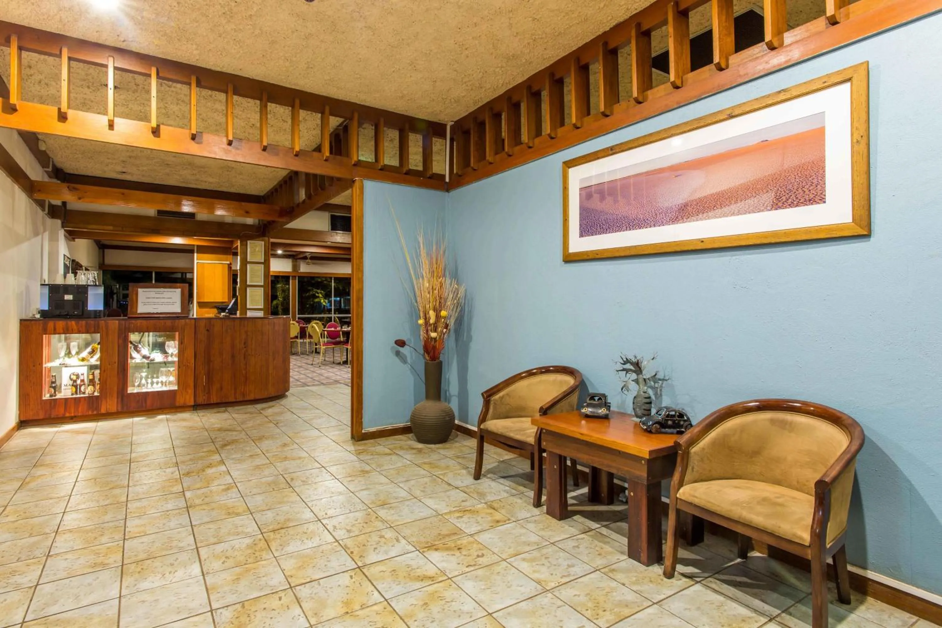 Lobby or reception in Hotel Kununurra