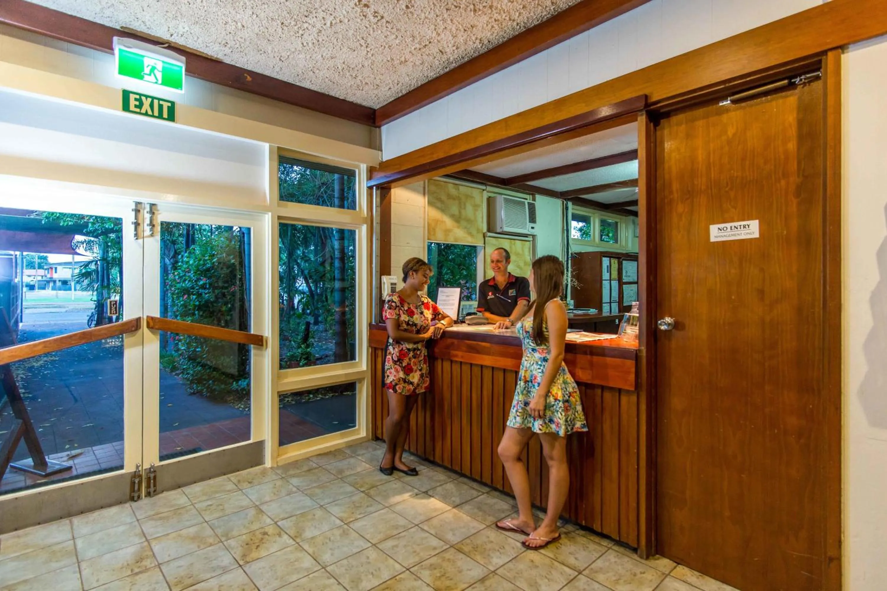 Lobby or reception in Hotel Kununurra