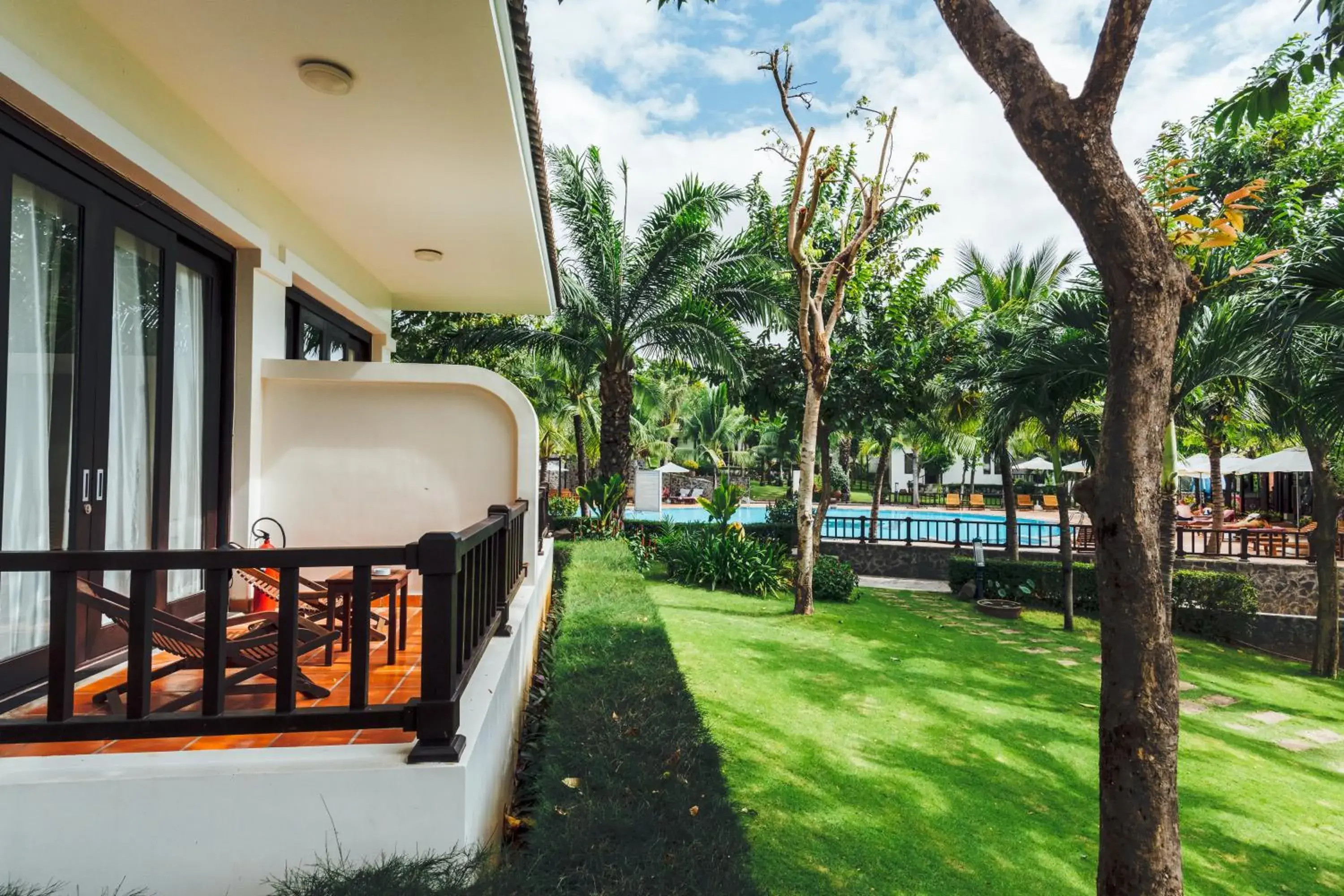 Garden view in Lotus Muine Resort & Spa Garden view in Lotus Muine Resort & Spa