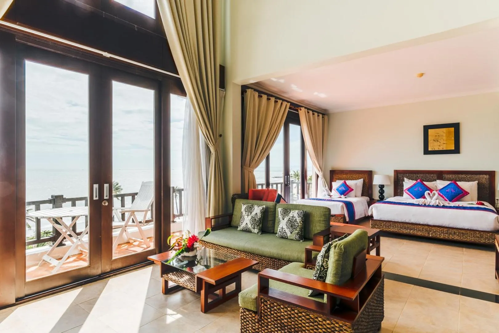 Bedroom, Bed in Lotus Muine Resort & Spa