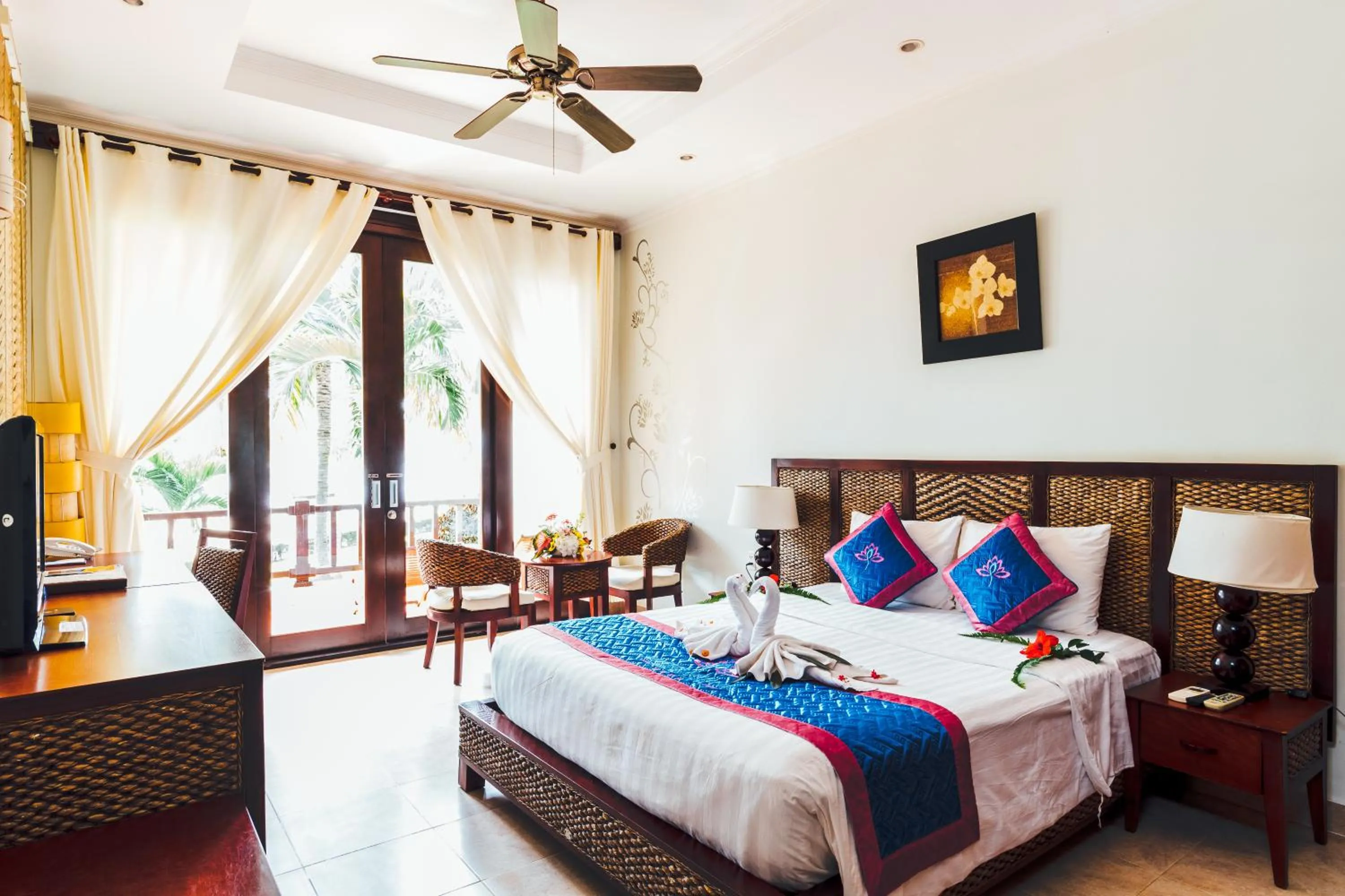 Photo of the whole room, Bed in Lotus Muine Resort & Spa