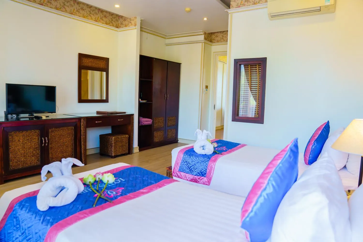 Bedroom, Bed in Lotus Muine Resort & Spa