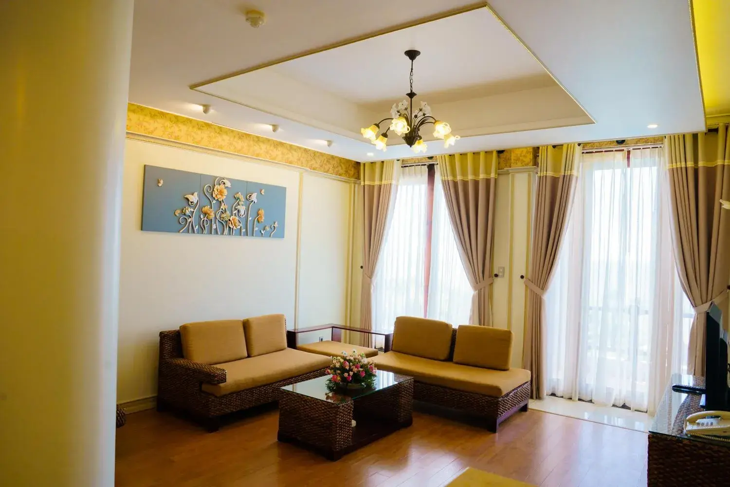 Living room in Lotus Muine Resort & Spa Living room in Lotus Muine Resort & Spa