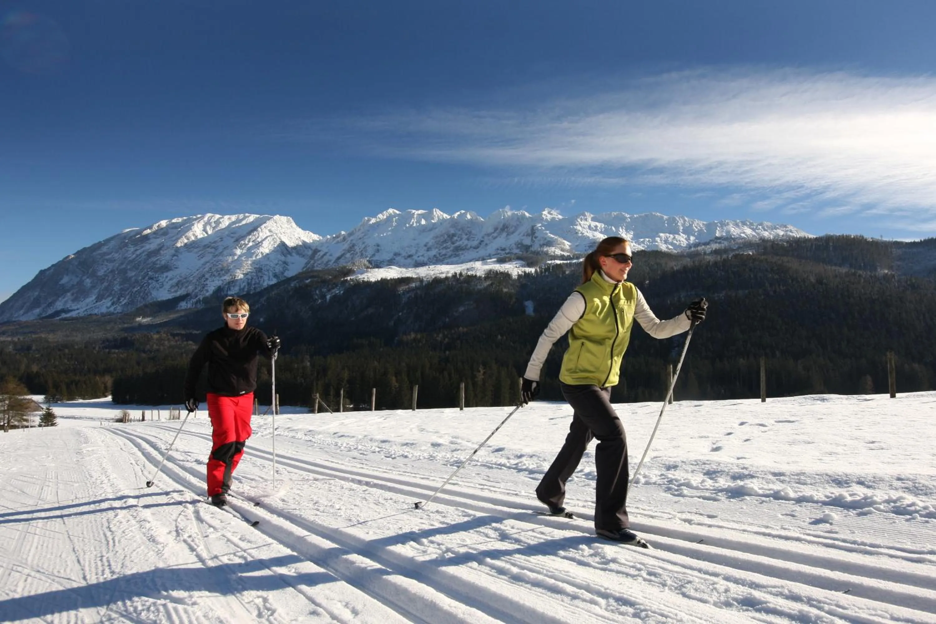 Skiing in Hotel Aquamarin