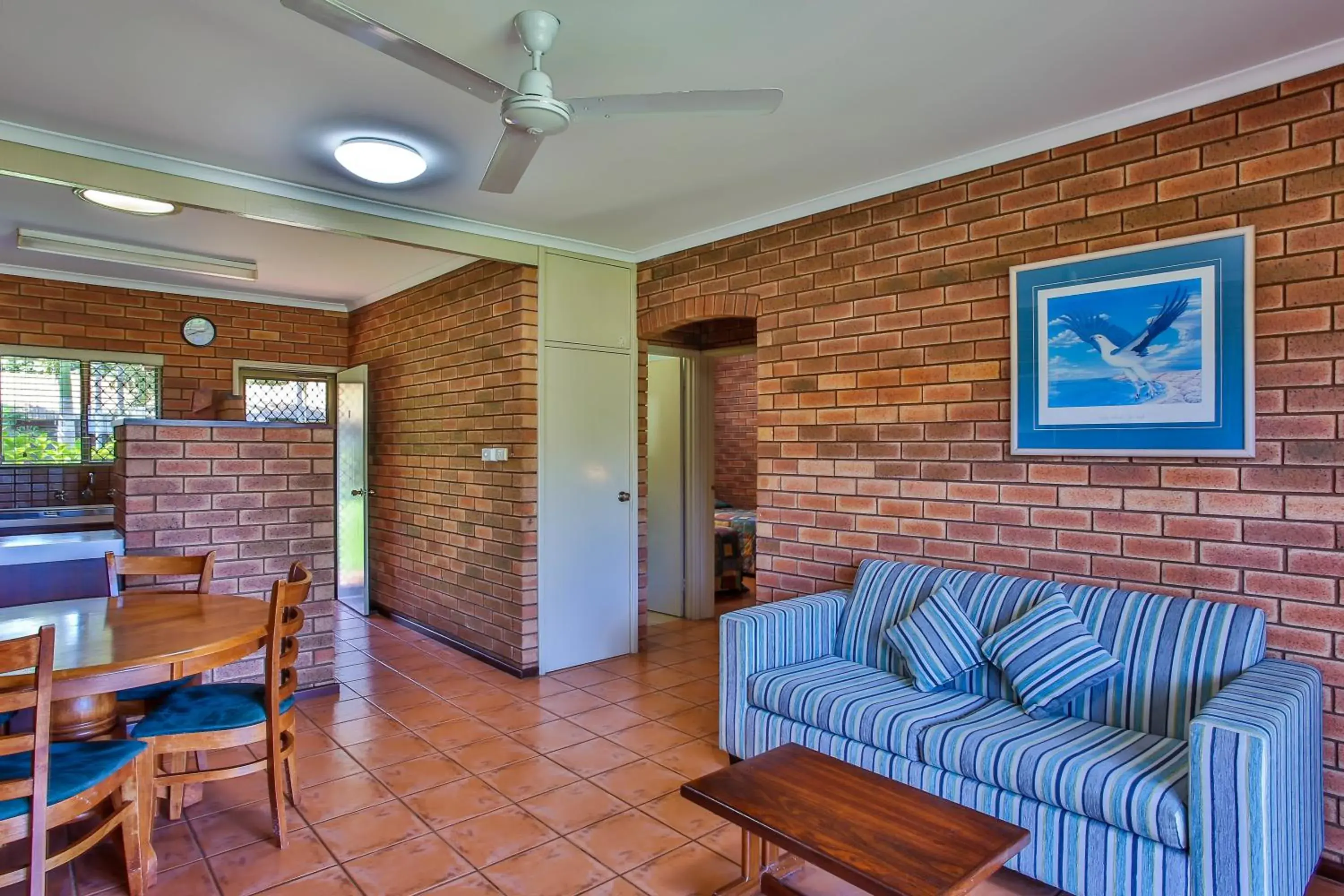 Living room in Bayside Holiday Apartments Living room in Bayside Holiday Apartments