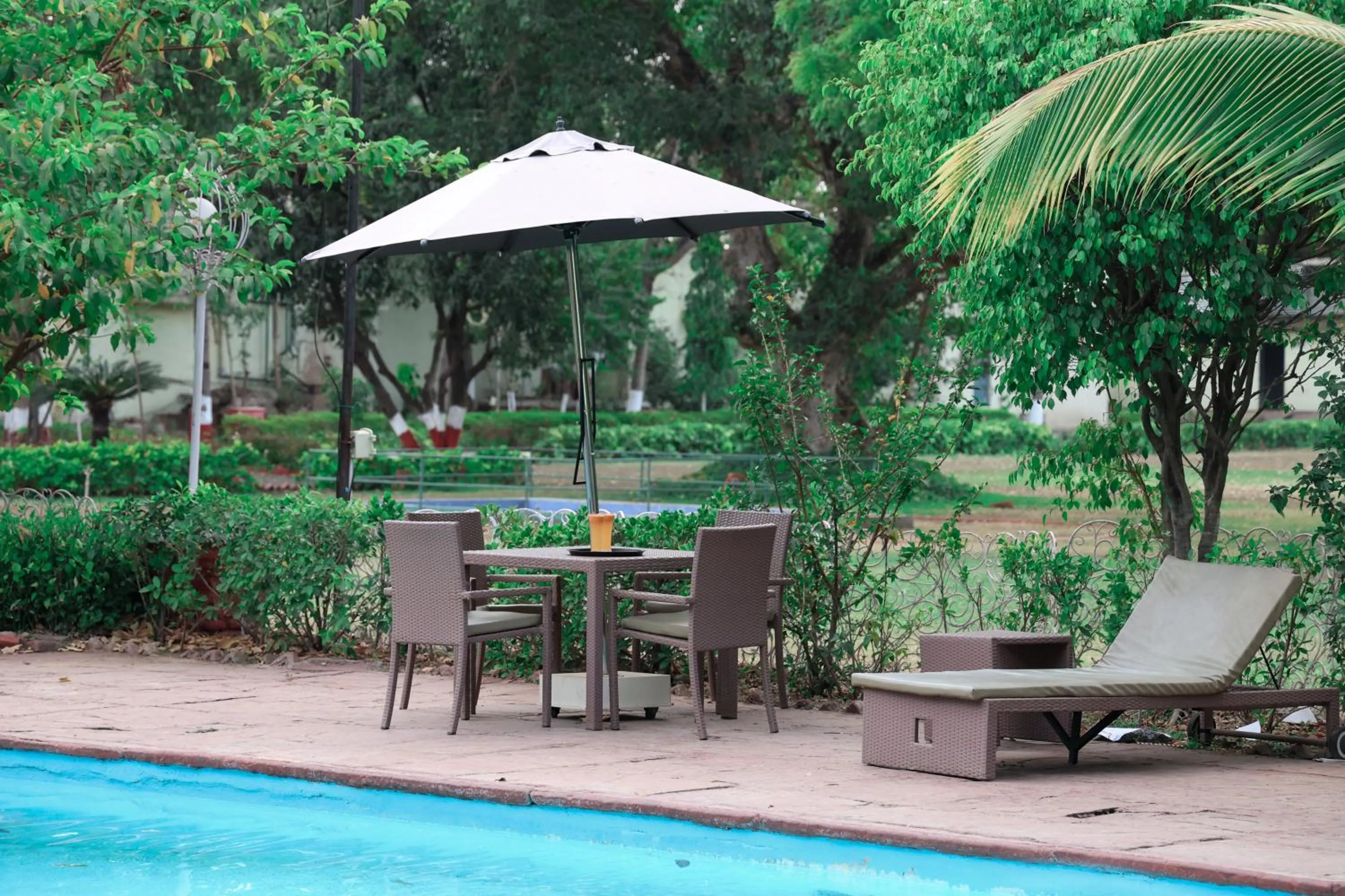Seating area in Ambassador Ajanta Hotel, Aurangabad
