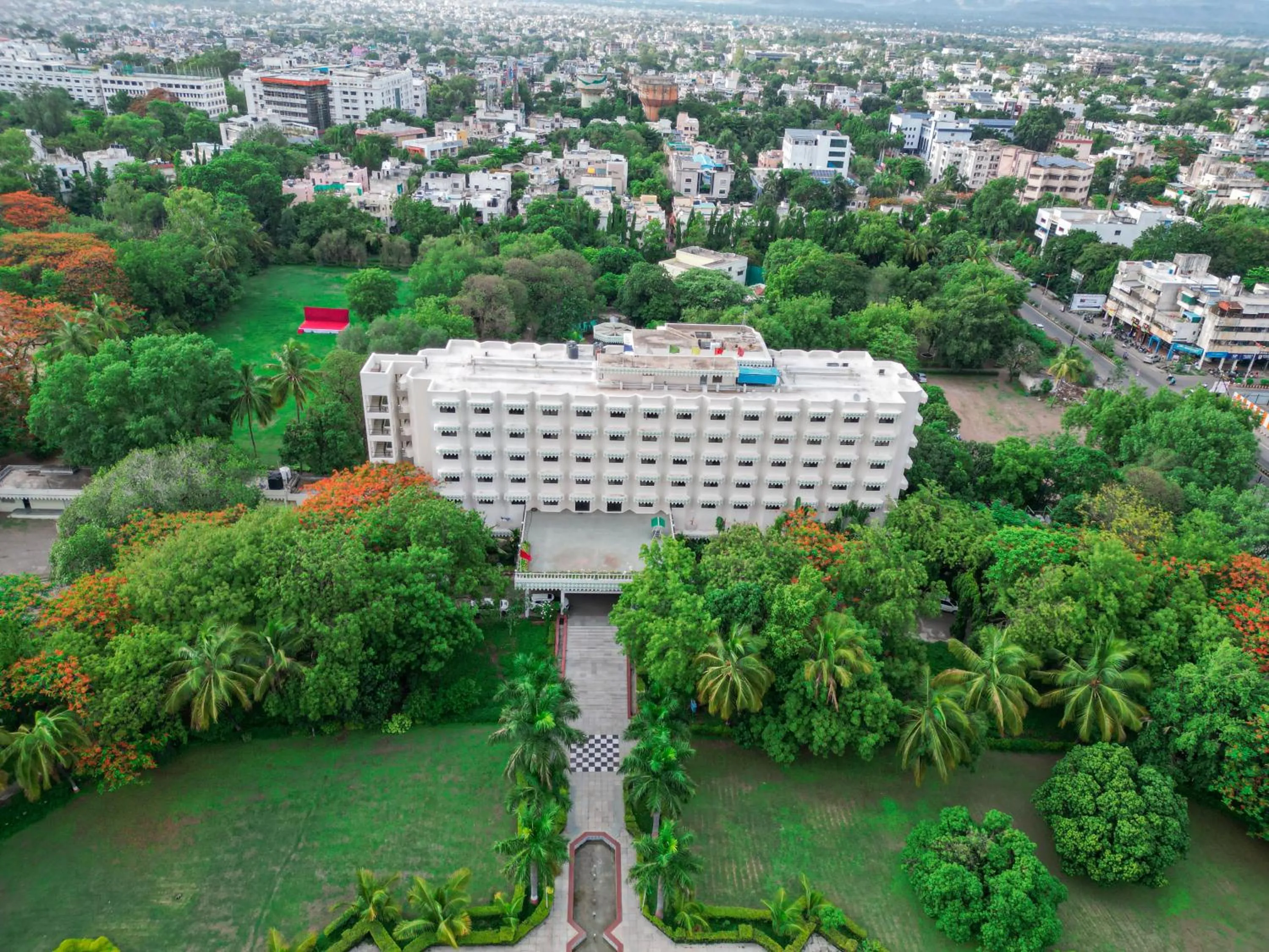 Property building in Ambassador Ajanta Hotel, Aurangabad