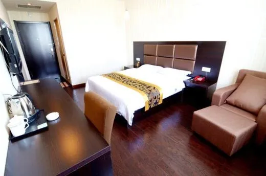 Bed in JUNYI Hotel Shaanxi Xi'an North 3rd Ring Daminggong Building Materials Market