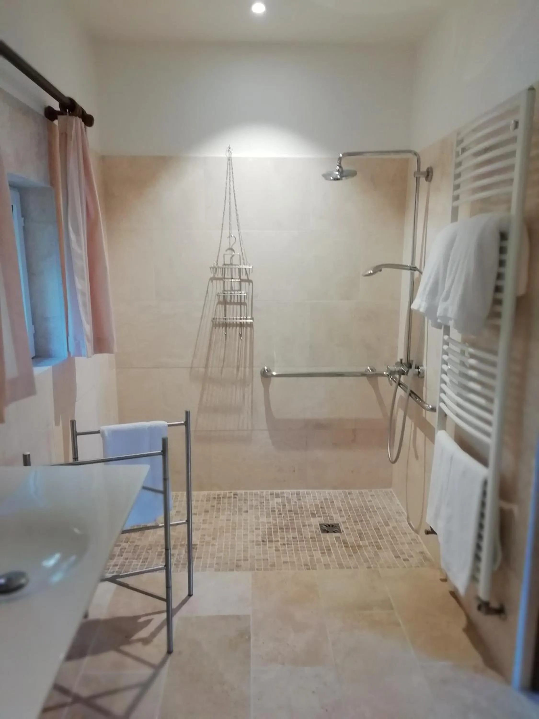 Shower in Hostellerie Du Château Les Muids