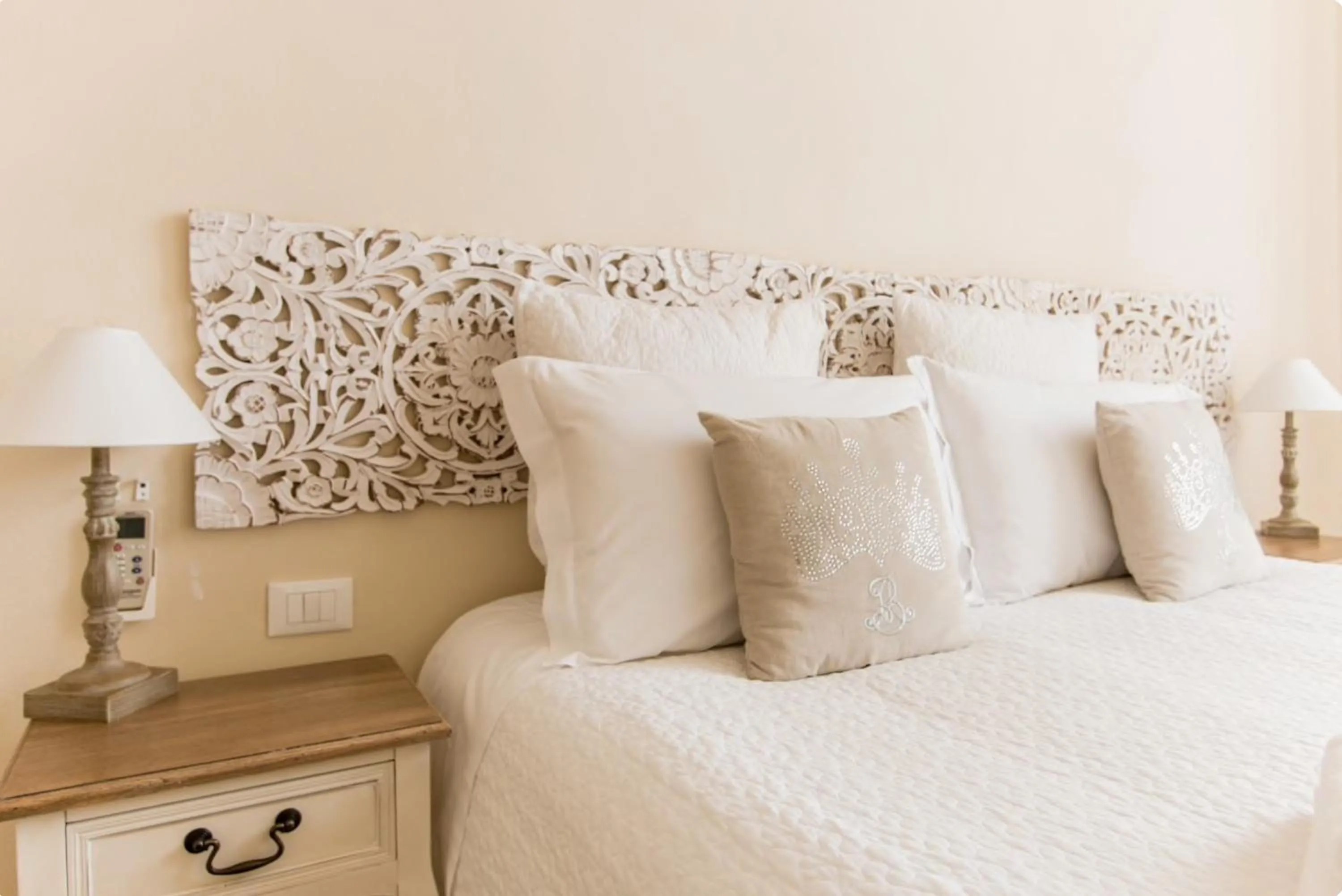 View (from property/room), Bed in Affittacamere Casa Dane'