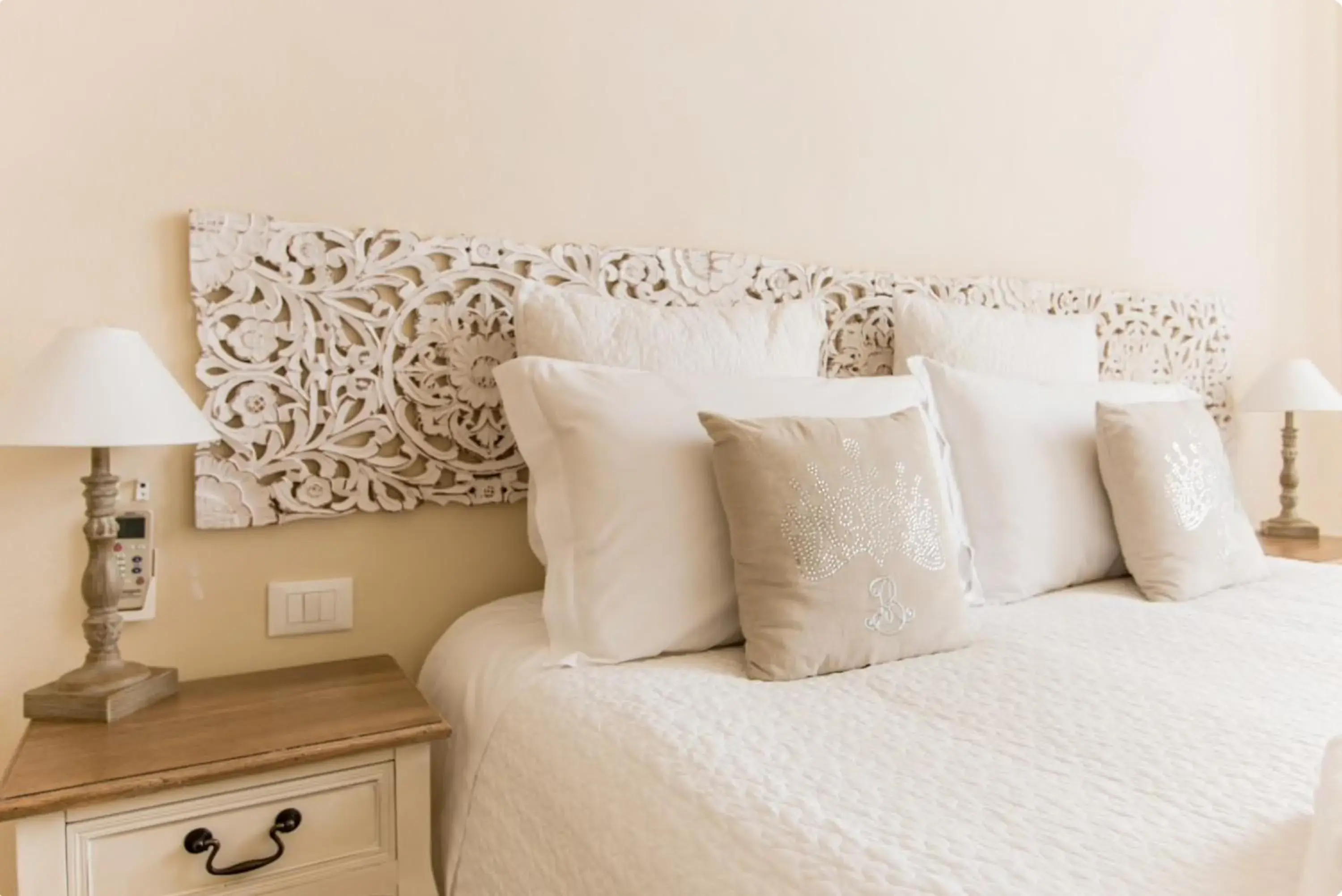 View (from property/room), Bed in Affittacamere Casa Dane' View (from property/room), Bed in Affittacamere Casa Dane'