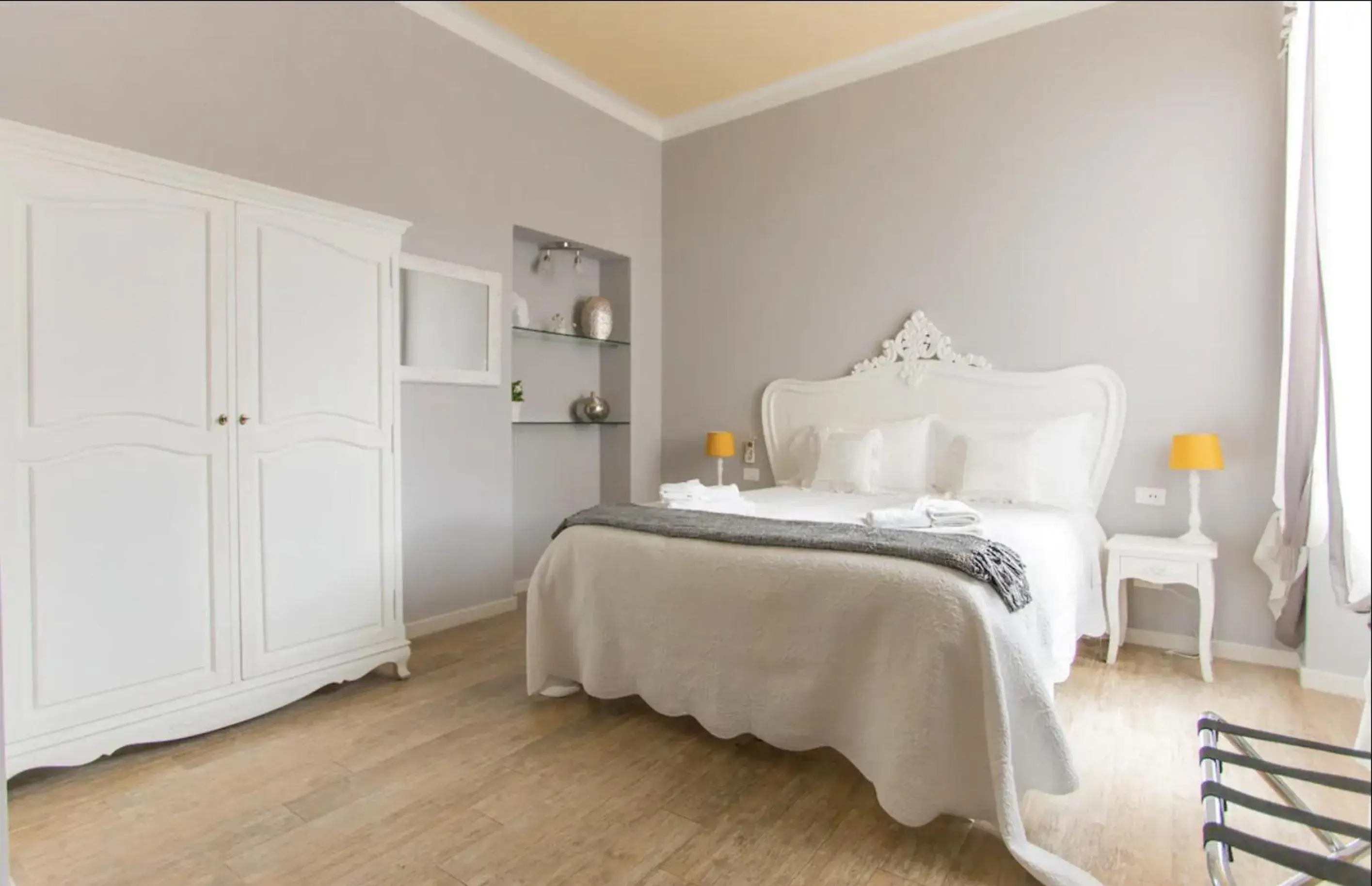 View (from property/room), Bed in Affittacamere Casa Dane' View (from property/room), Bed in Affittacamere Casa Dane'