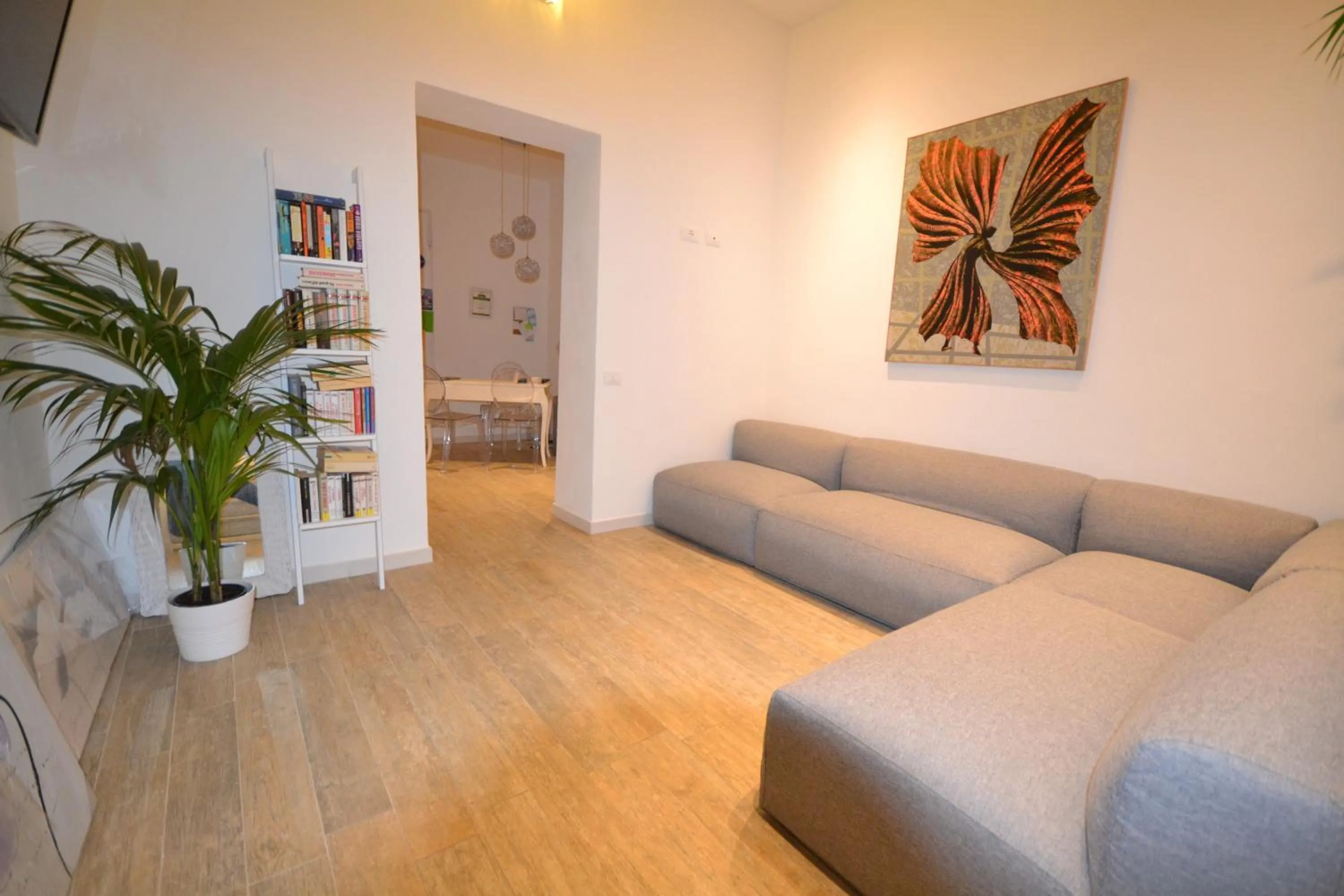 Communal lounge/ TV room in Affittacamere Casa Dane'