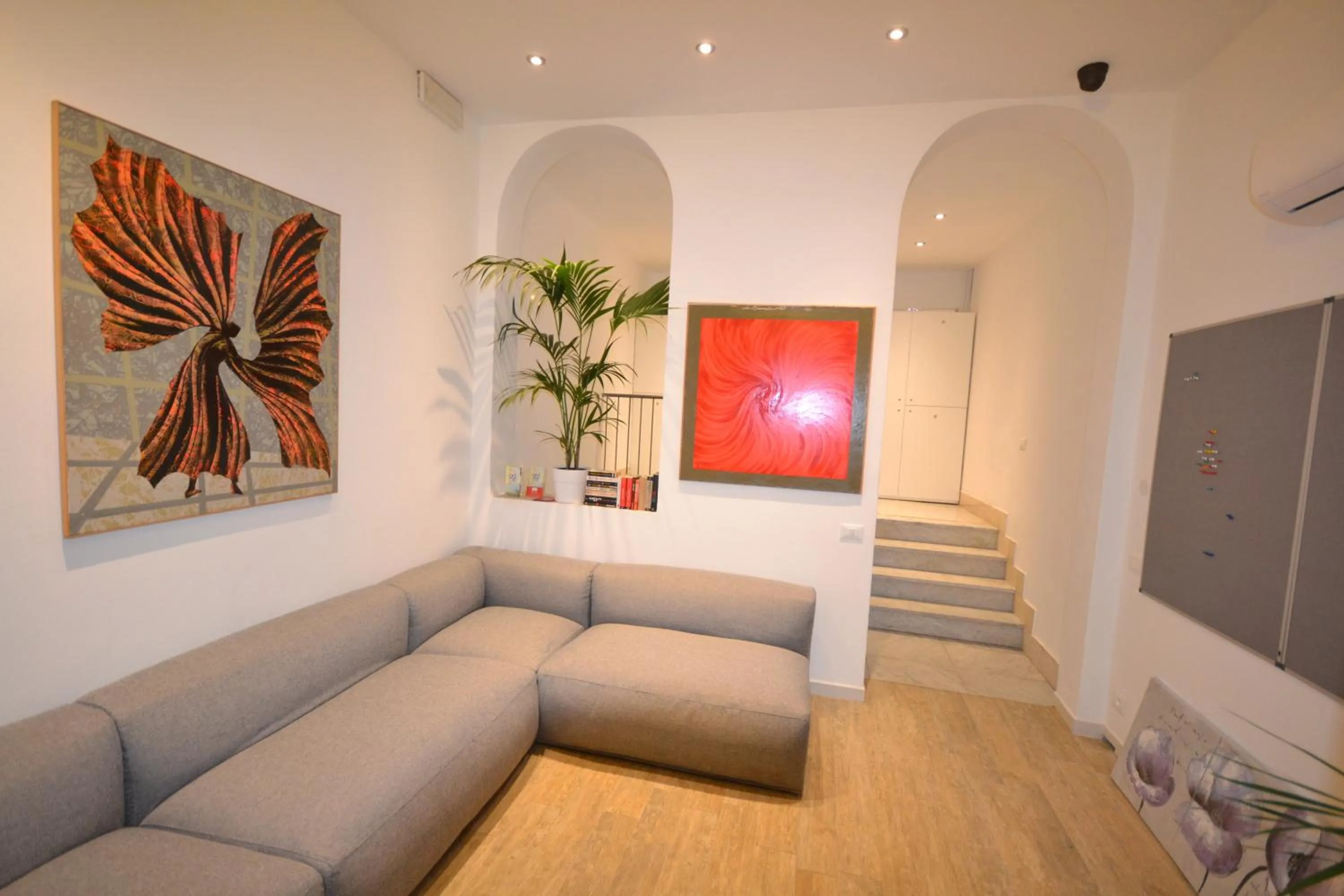 Communal lounge/ TV room in Affittacamere Casa Dane'