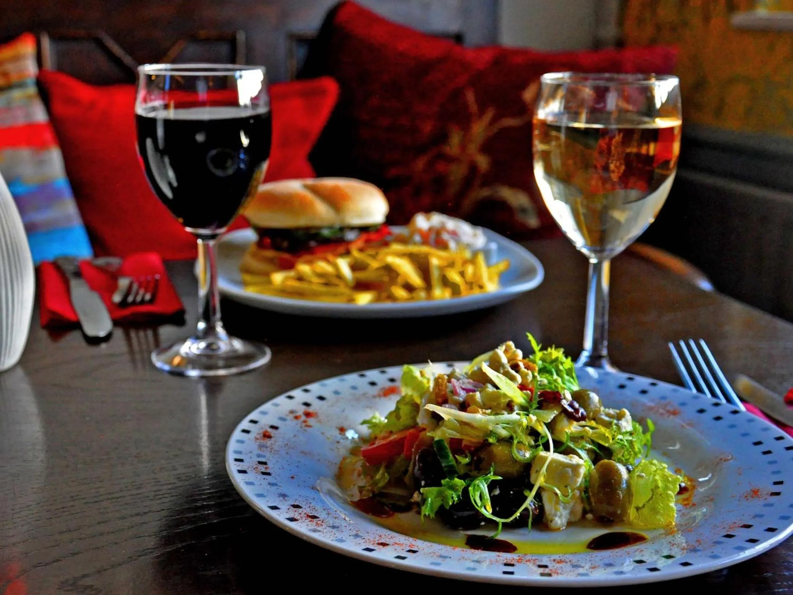 Dining area in Rose and Crown B&B