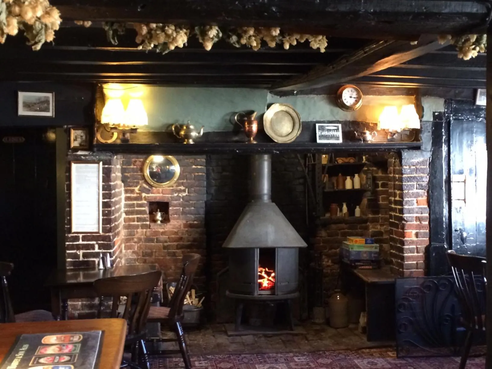Dining area in Rose and Crown B&B