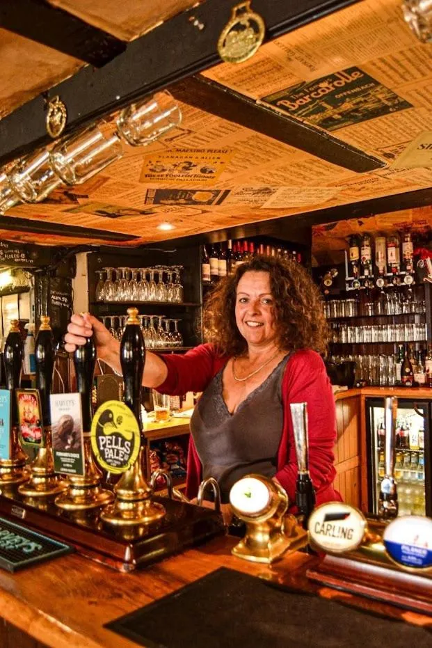 Lounge or bar in Rose and Crown B&B