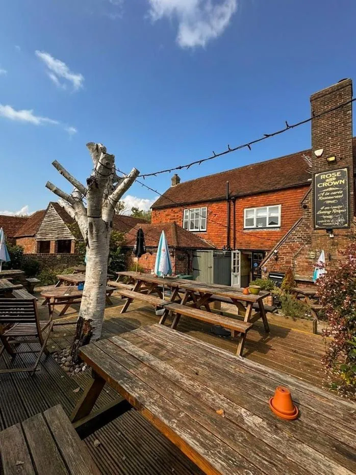 Garden in Rose and Crown B&B