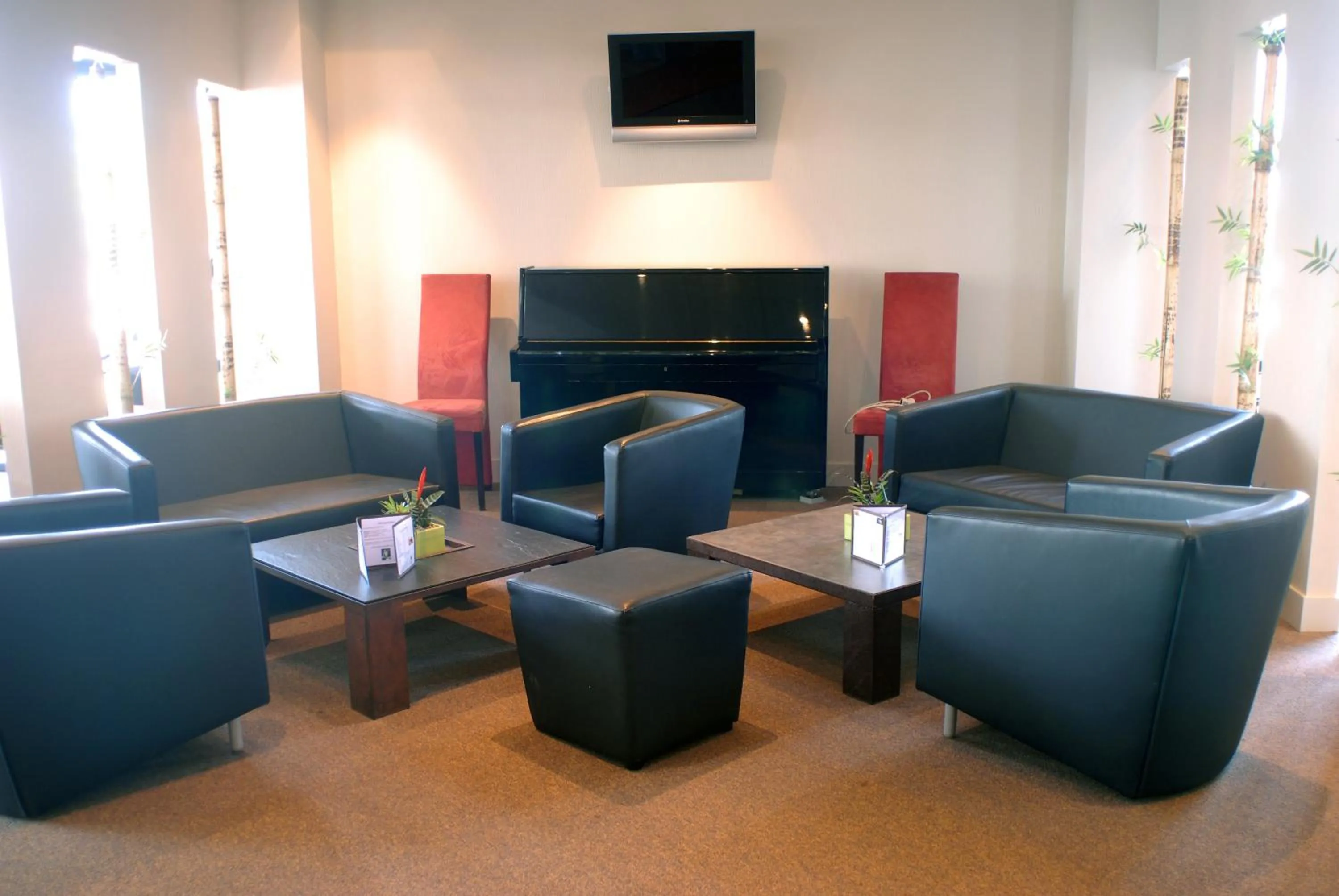 Communal lounge/ TV room in Hotel De Loire et Restaurant Les Bateliers