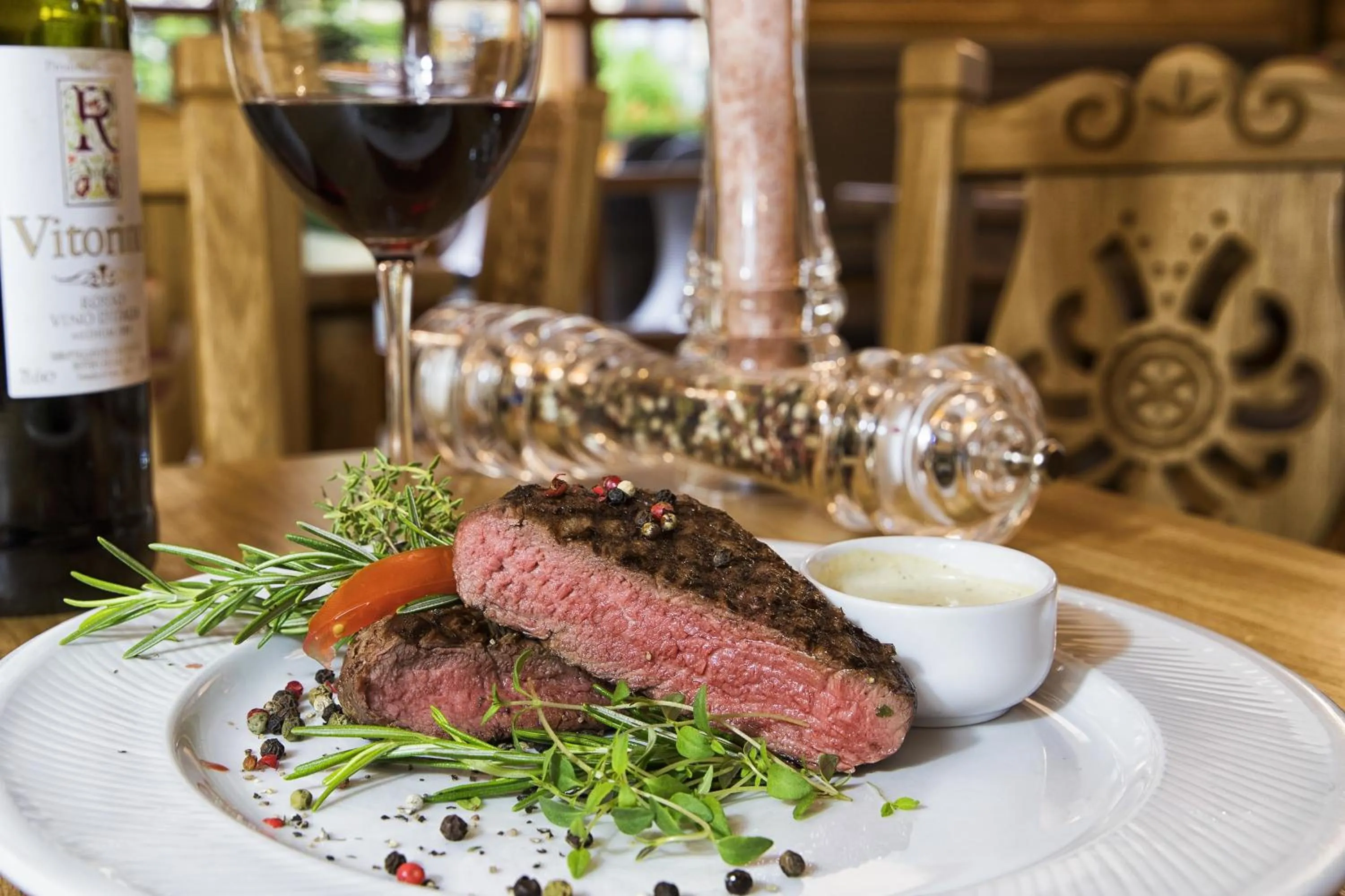 Food close-up in Hotel Toporów