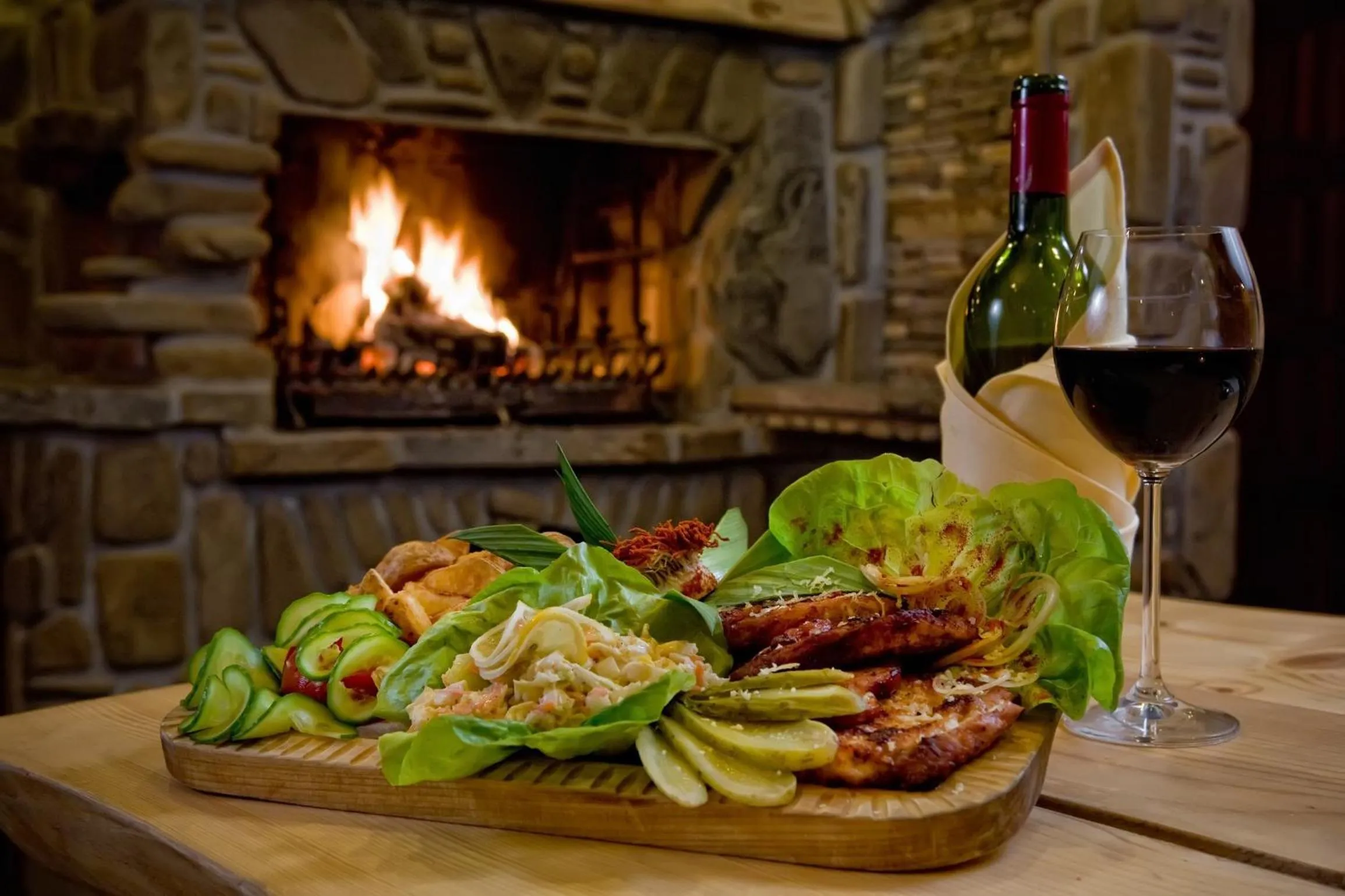 Food close-up in Hotel Toporów