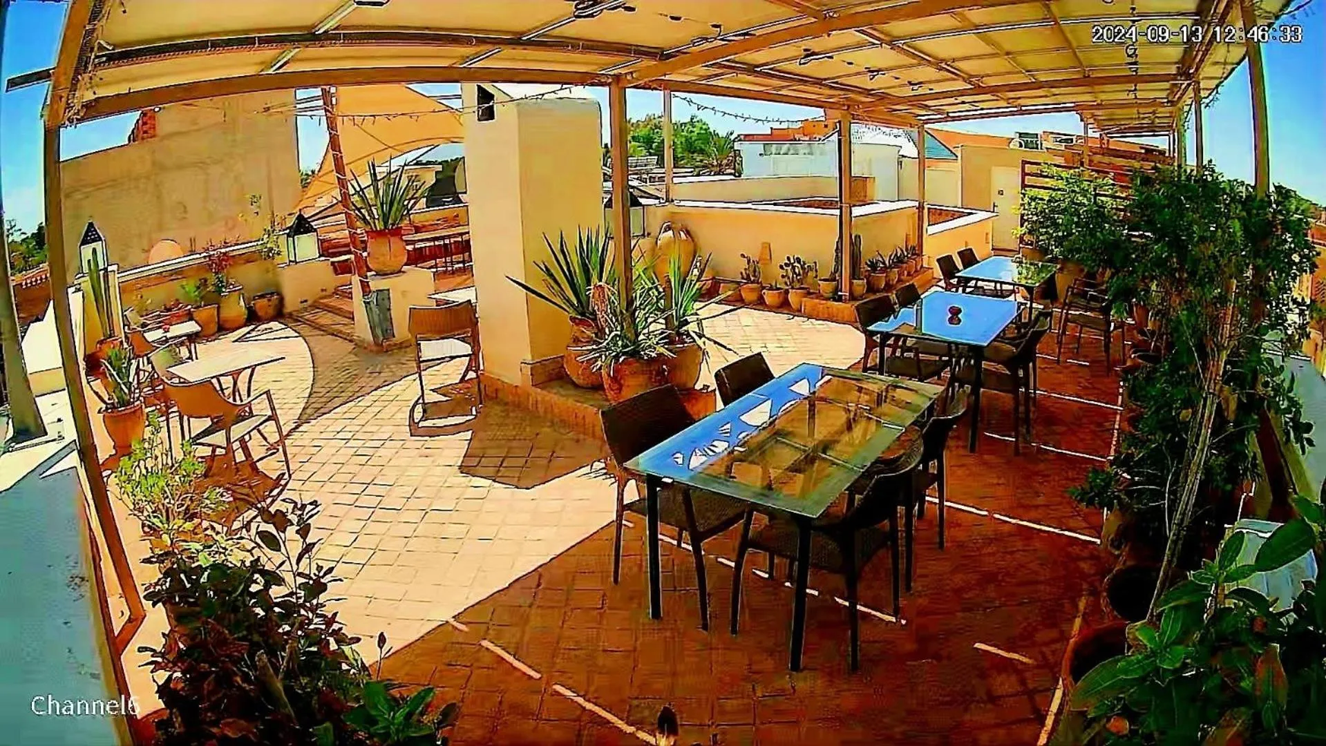 Patio in Dar Saida Beya