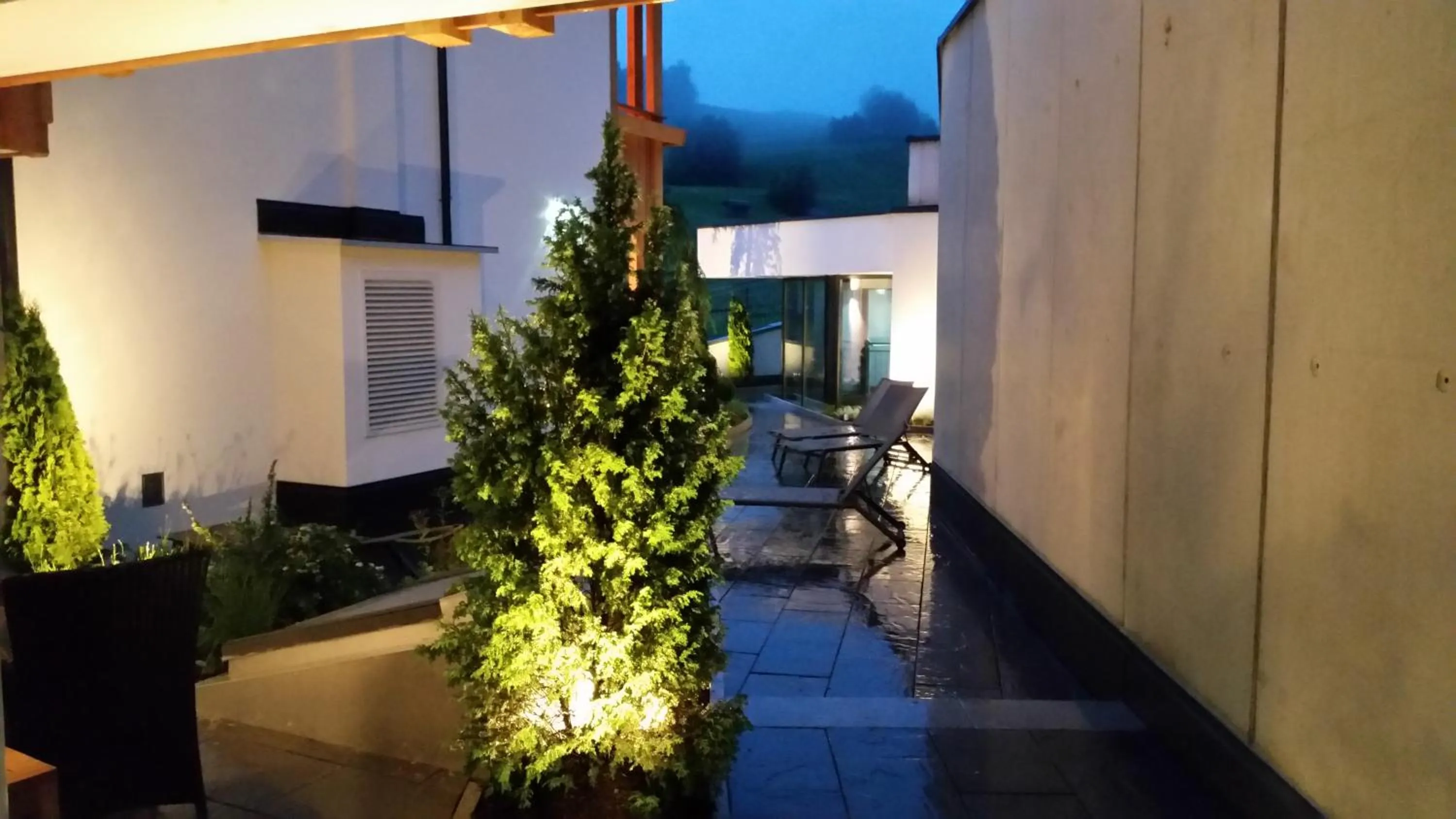 Garden view in Hotel Sonnleiten