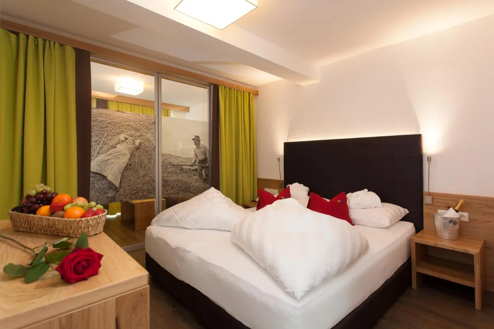 Photo of the whole room, Bed in Hotel Sonnleiten