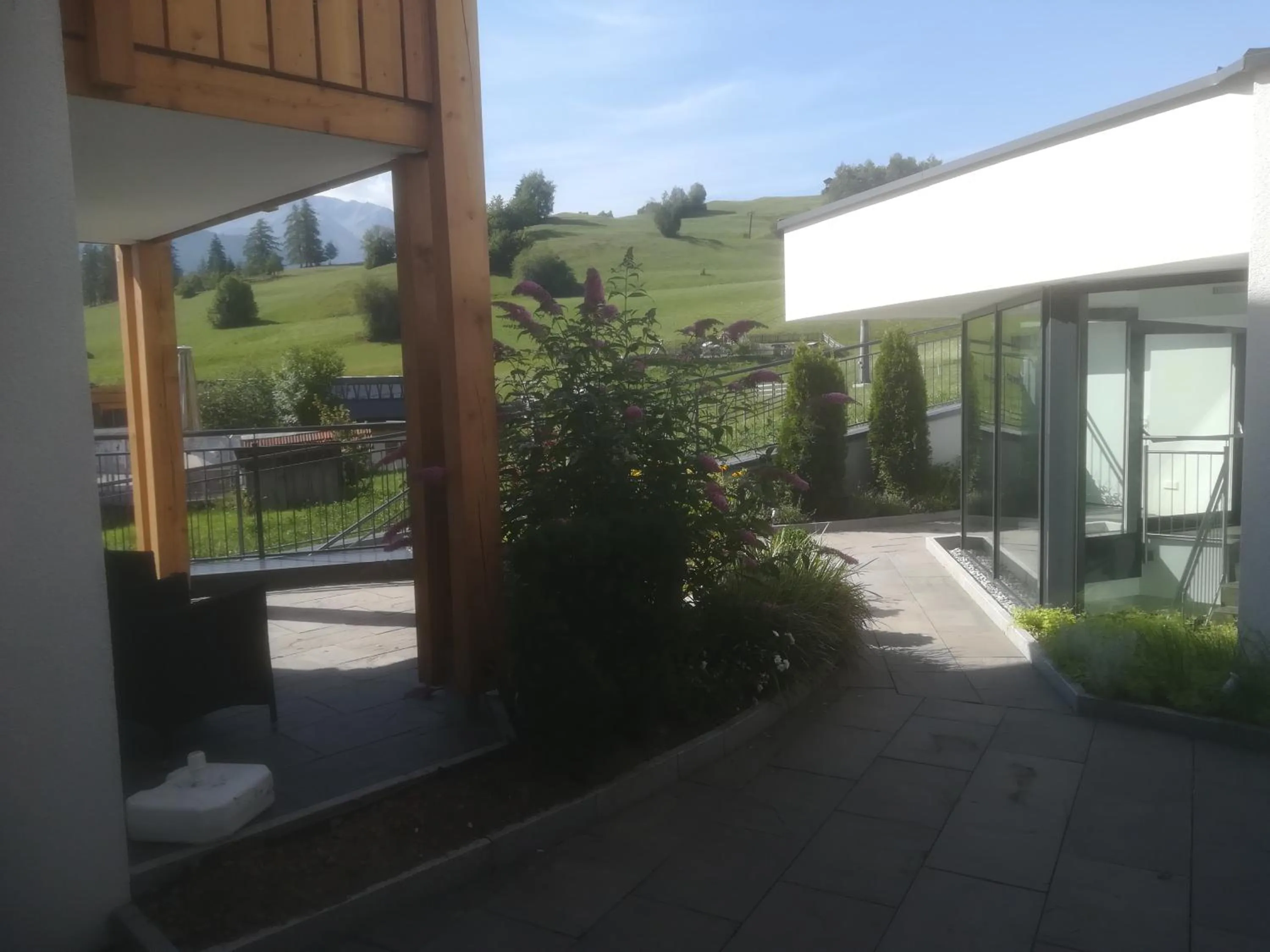 Garden view in Hotel Sonnleiten