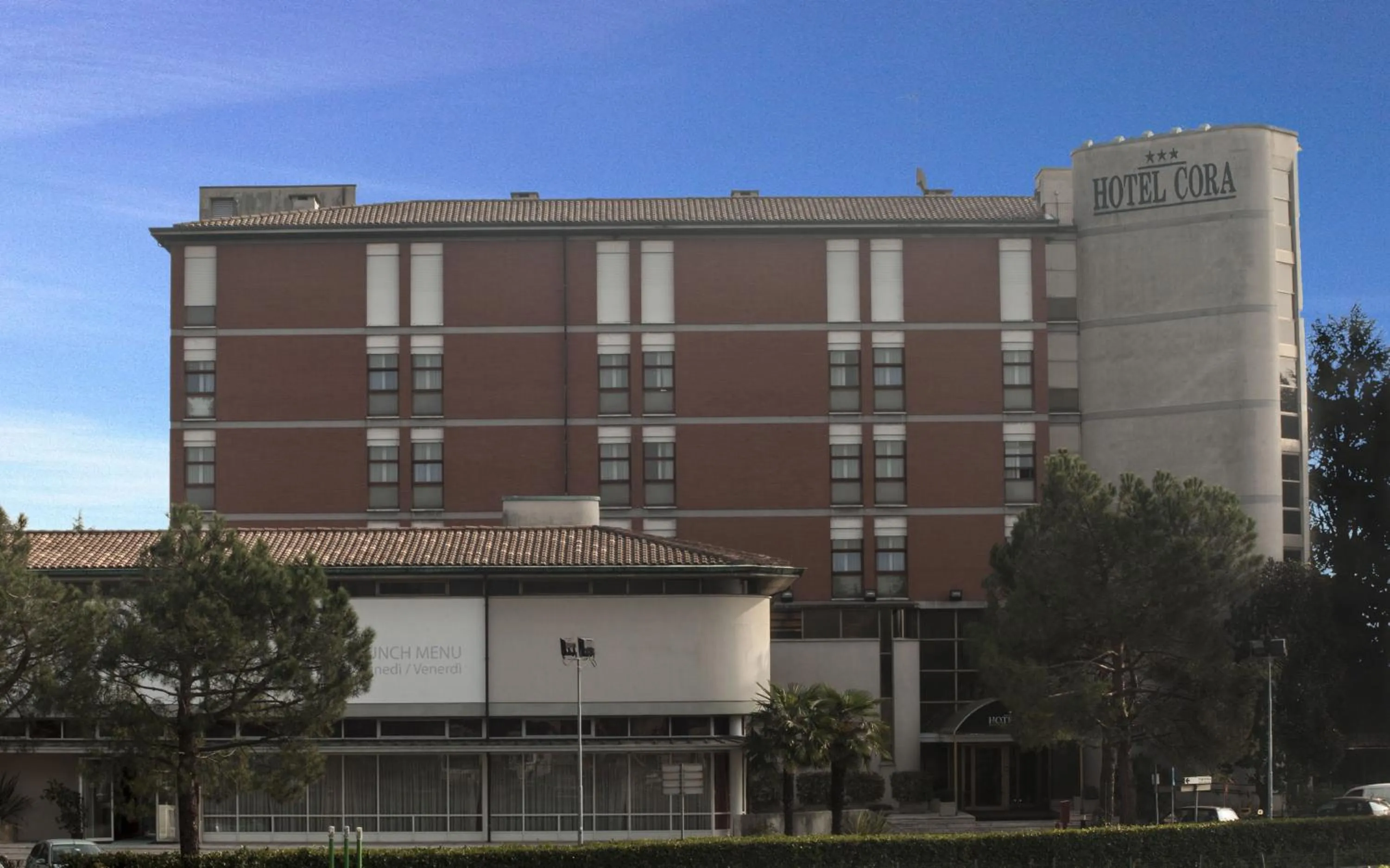 Property building in Hotel Cora