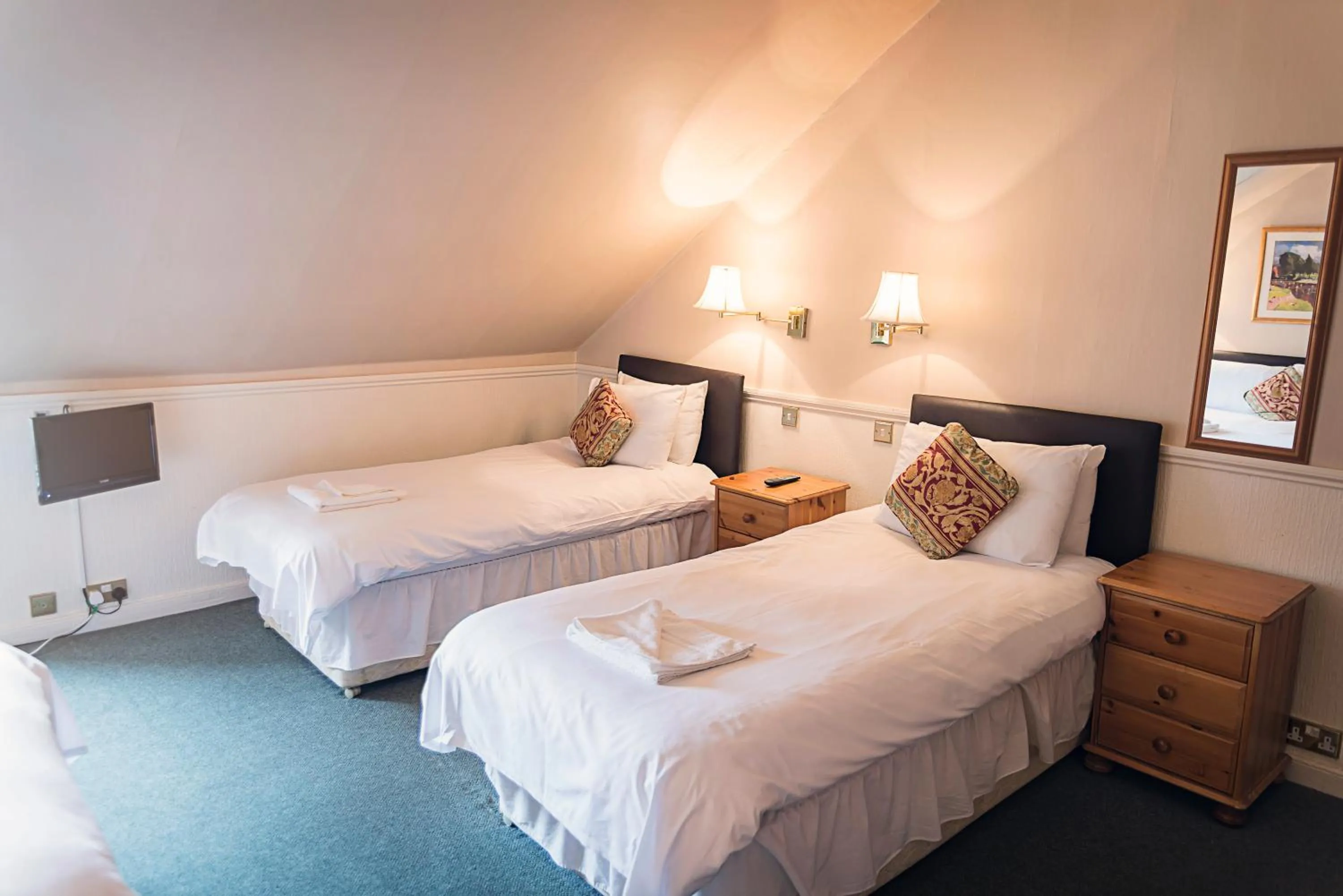 Bed in Elder York Guest House