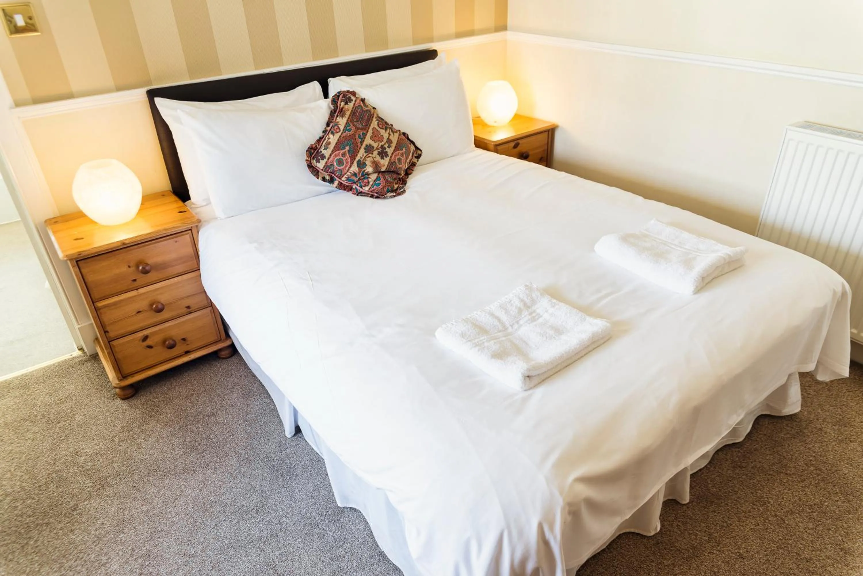 Bed in Elder York Guest House