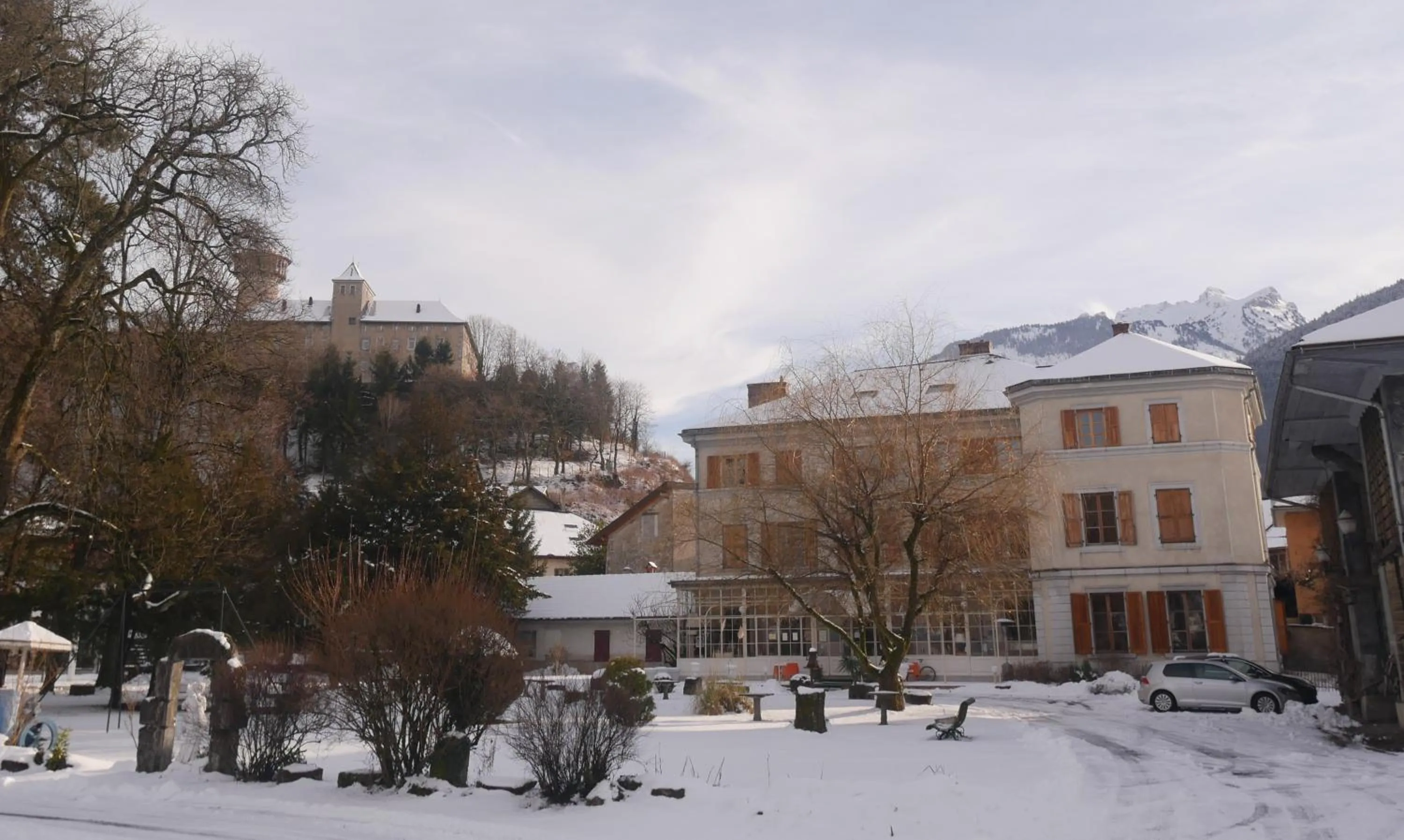Facade/entrance in Hotel Du Parc - Manoir Du Baron Blanc