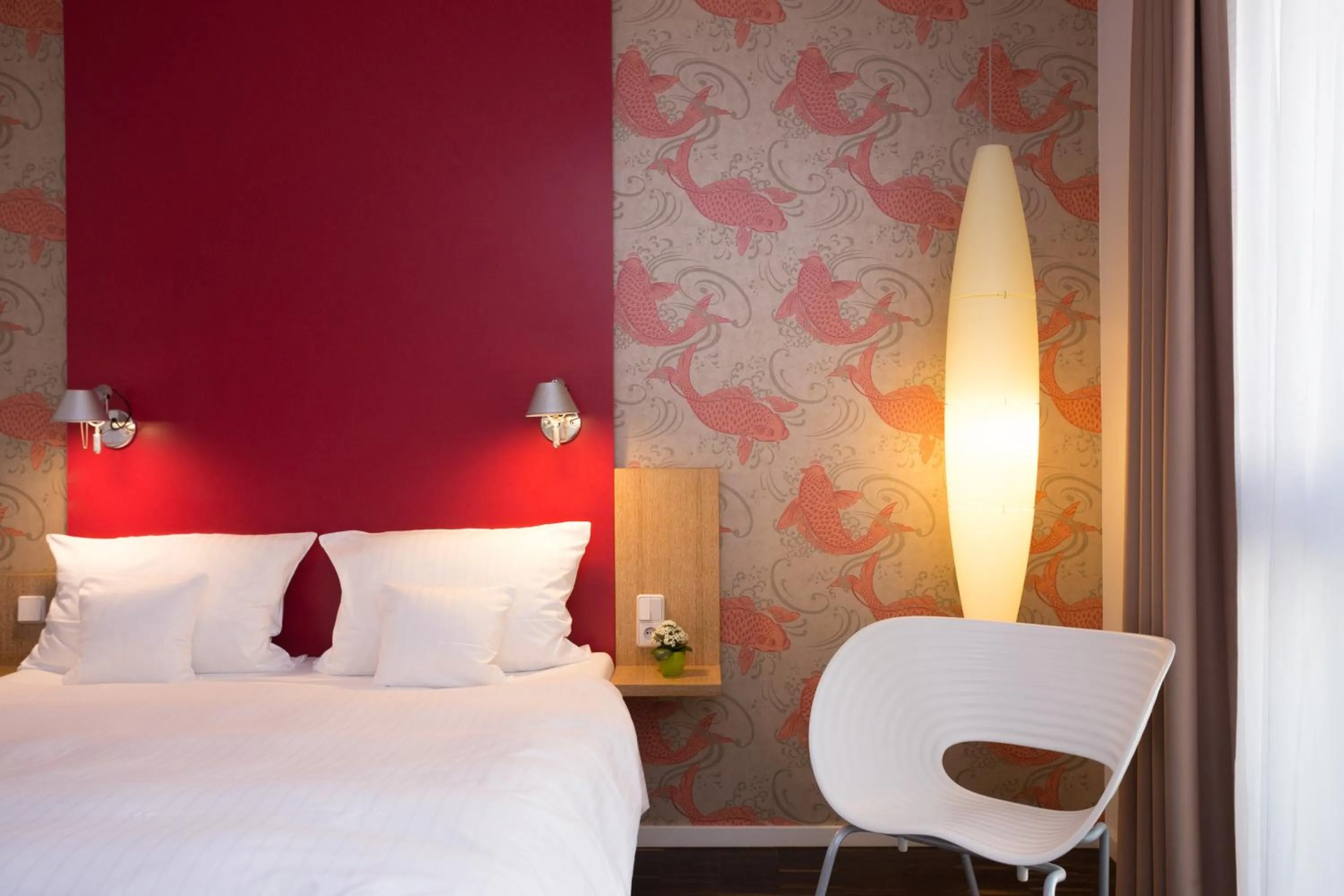 Bedroom, Bed in Grimm's Berlin Mitte